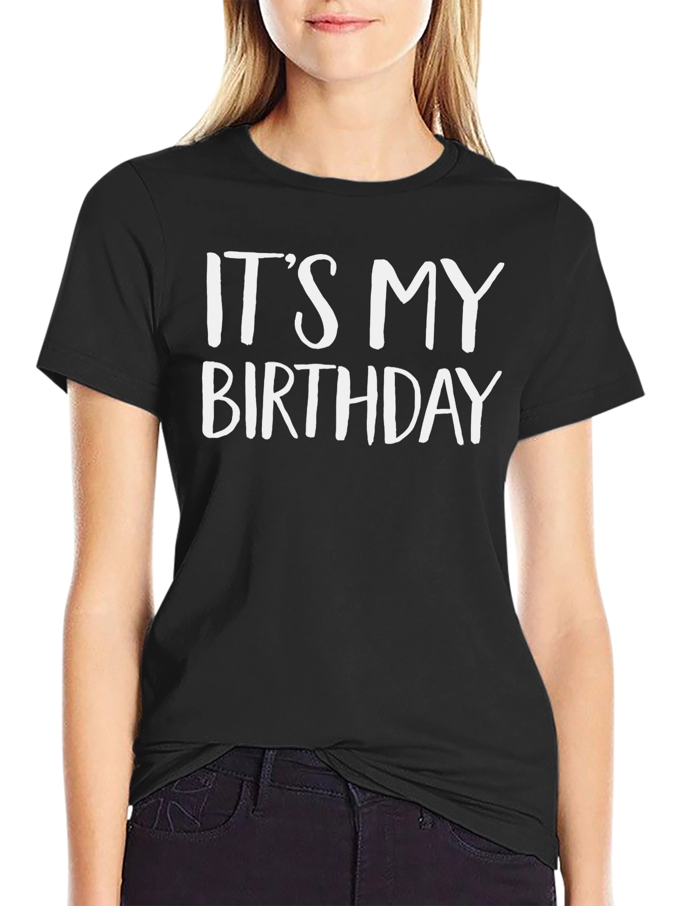 Its My Birthday T-Shirt - Black