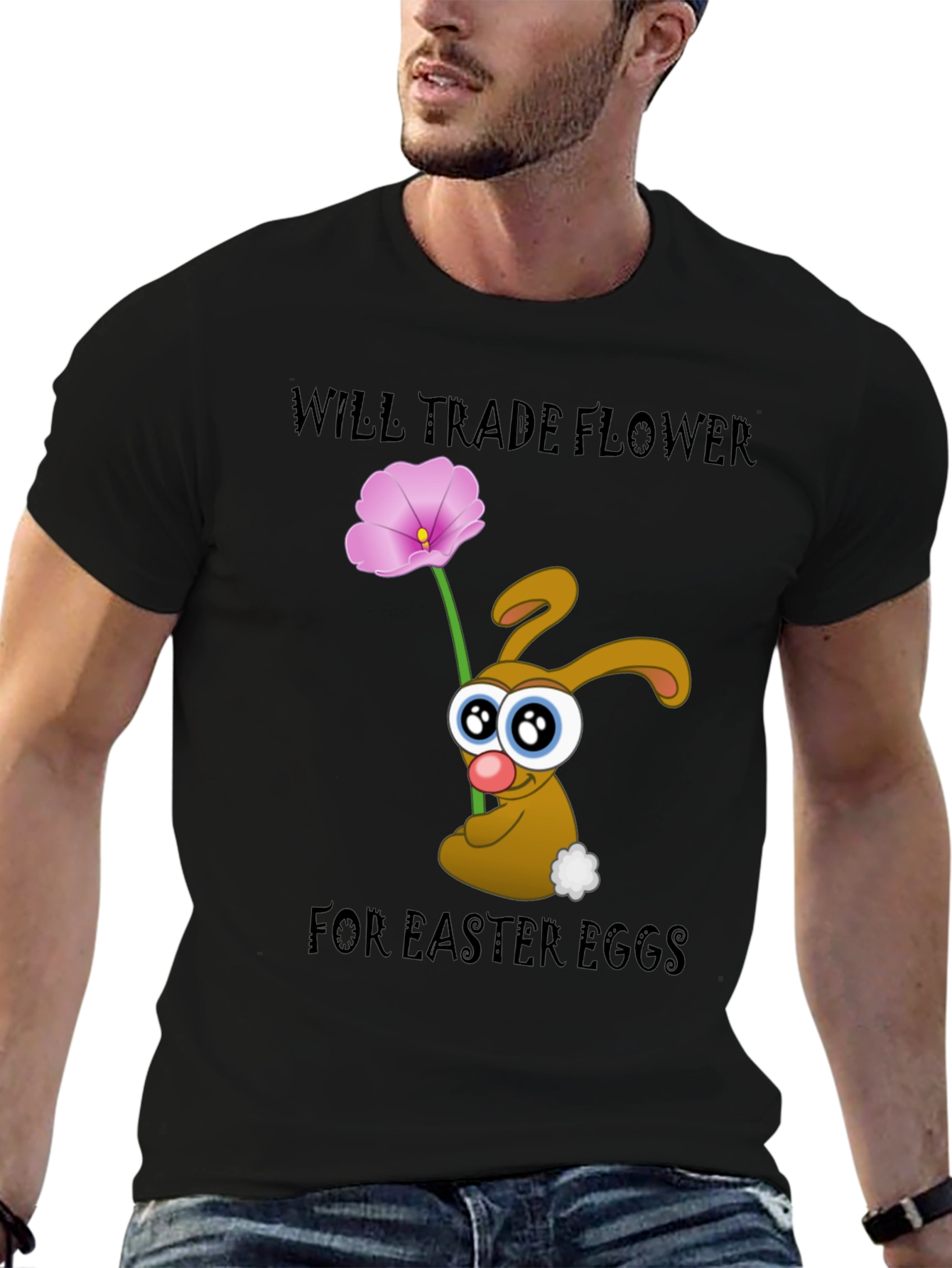 Easter Bunny Flower Trade T-Shirt