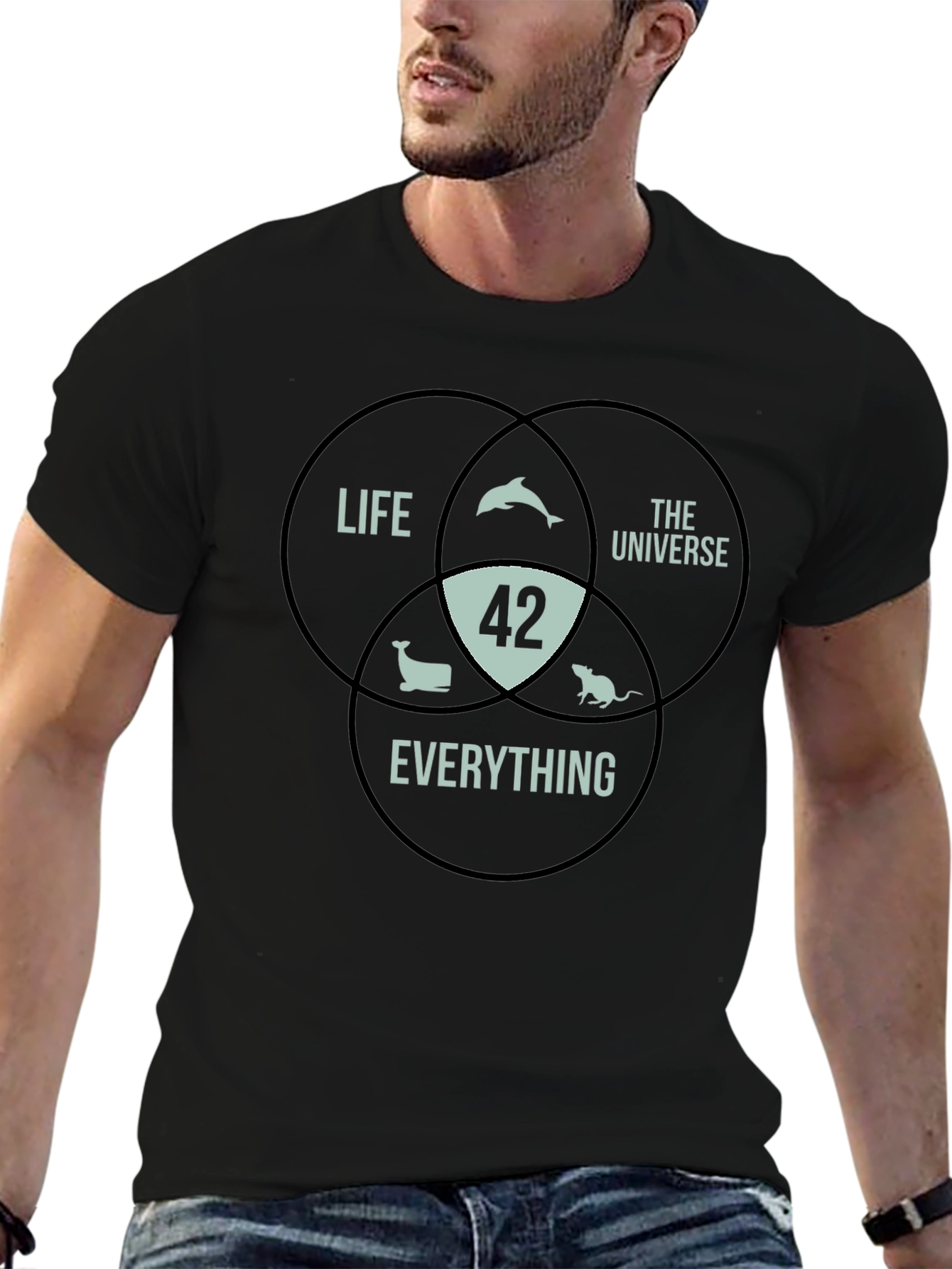 Life The Universe Everything 42 T-Shirt
