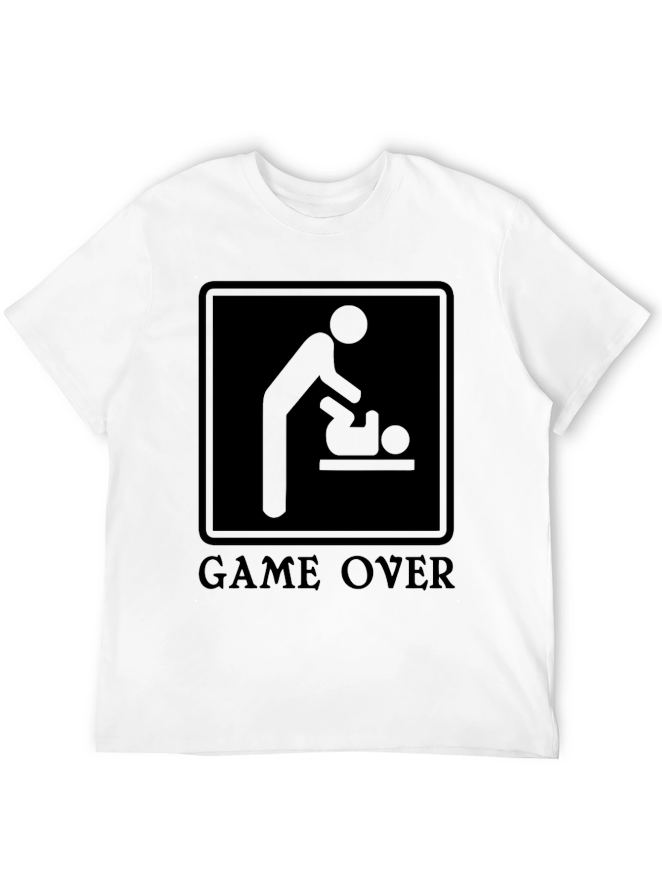 Game Over Dad T-Shirt - New Parent Humor