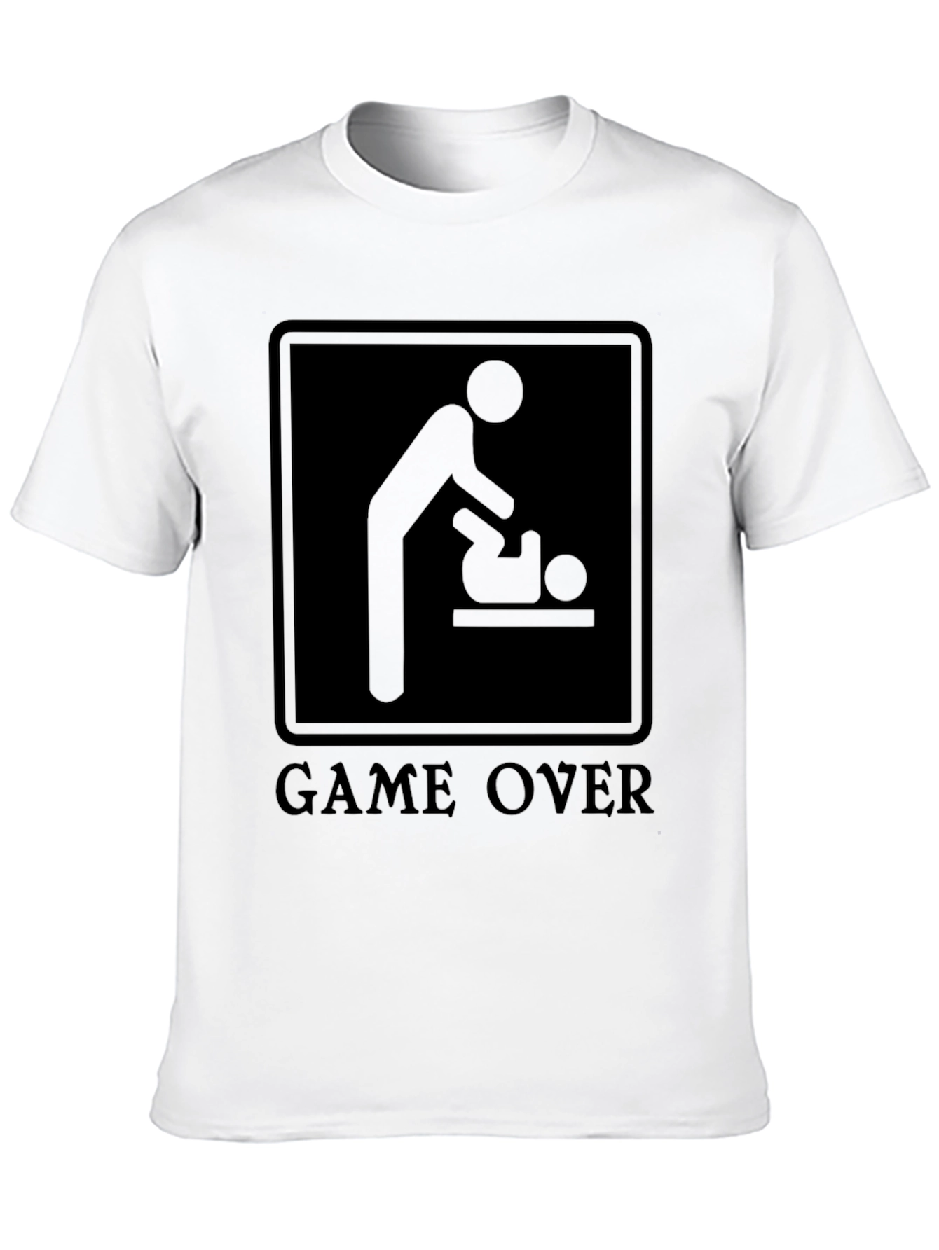 Game Over Dad T-Shirt - New Parent Humor