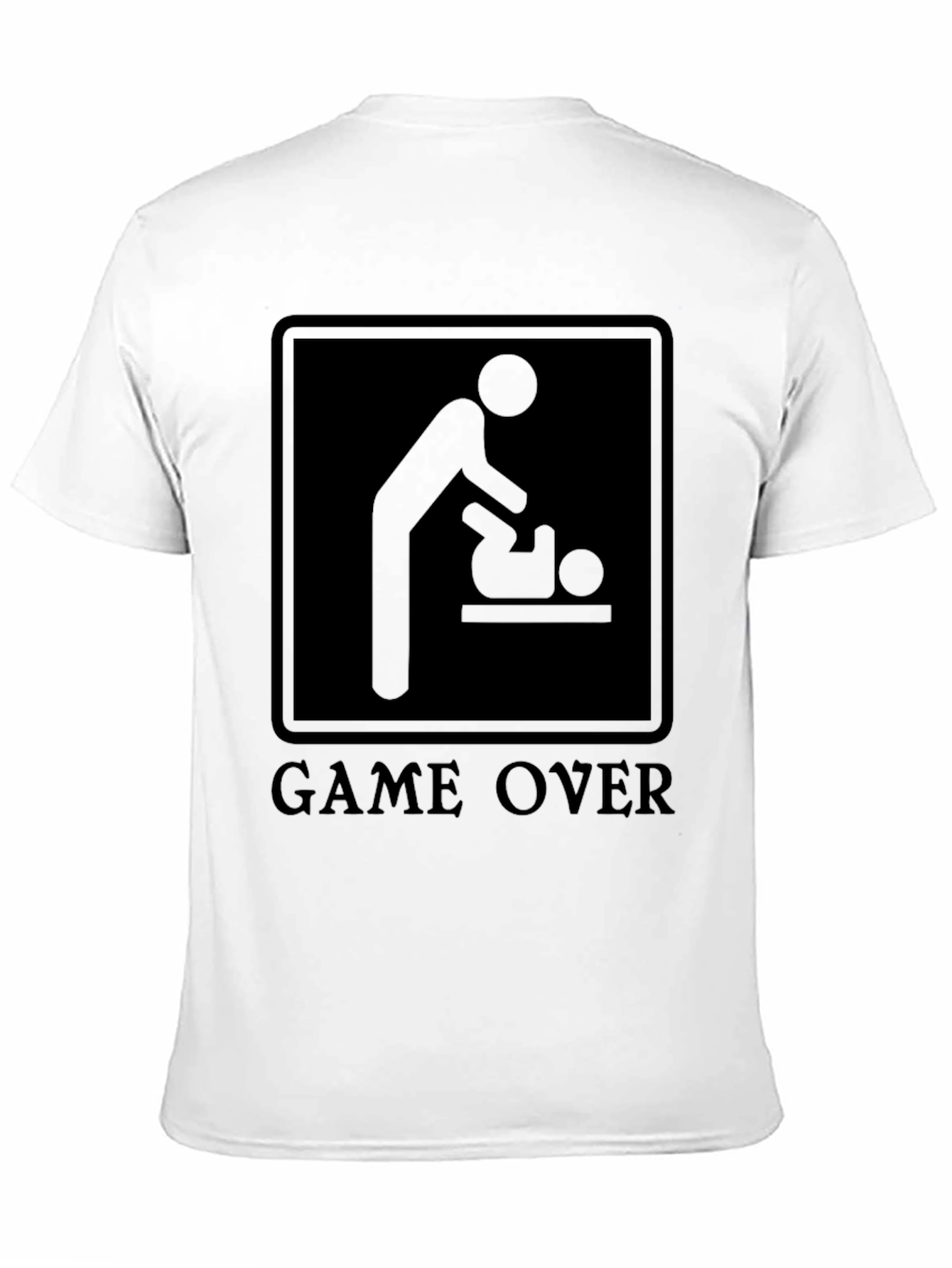 Game Over Dad T-Shirt - New Parent Humor