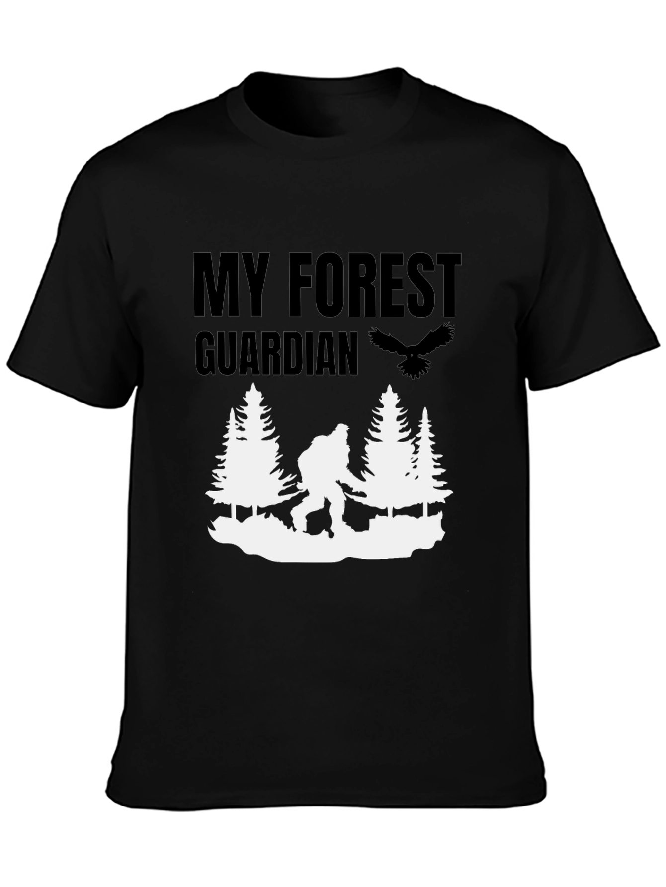 My Forest Guardian T-Shirt - Bigfoot Design