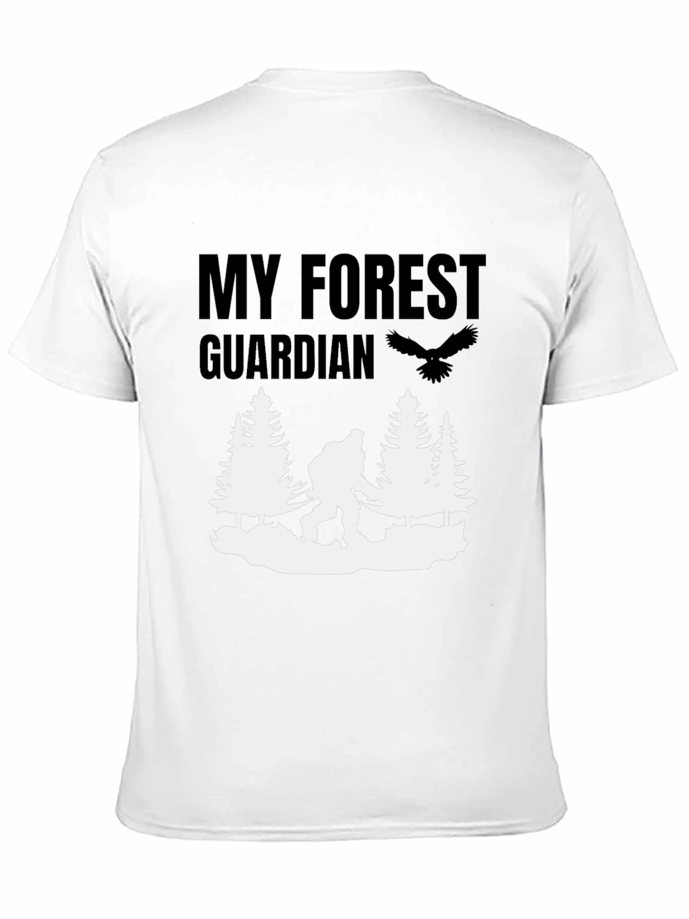 My Forest Guardian T-Shirt - Bigfoot Design