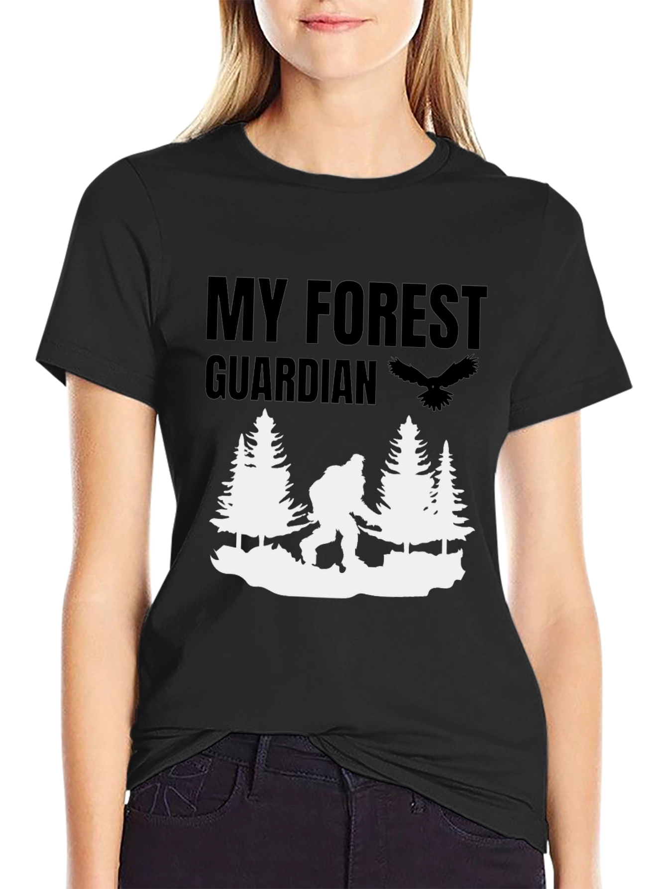 My Forest Guardian T-Shirt - Bigfoot Design