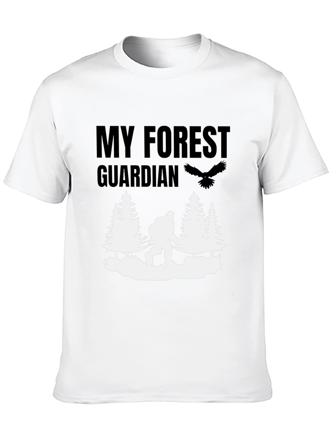 My Forest Guardian T-Shirt - Bigfoot Design