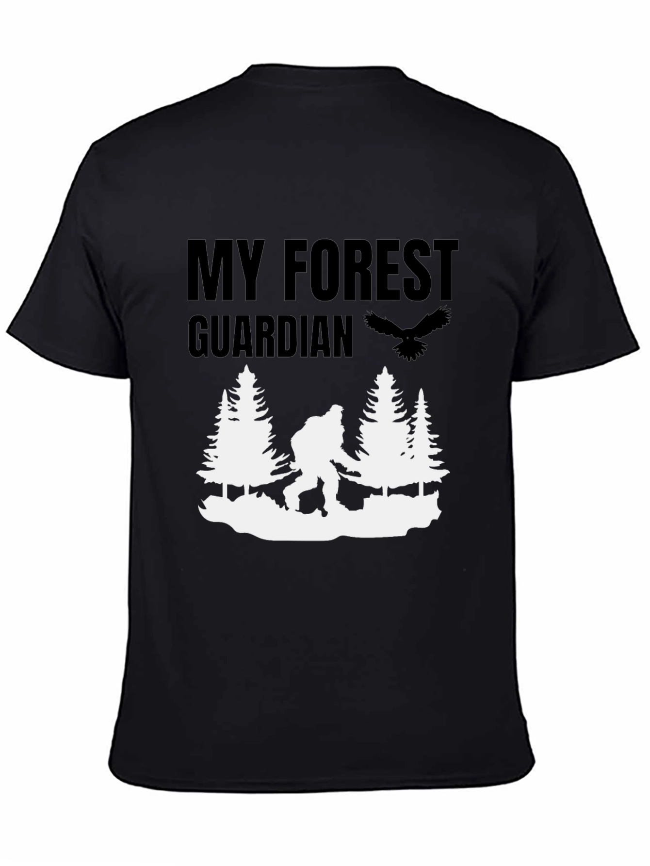My Forest Guardian T-Shirt - Bigfoot Design
