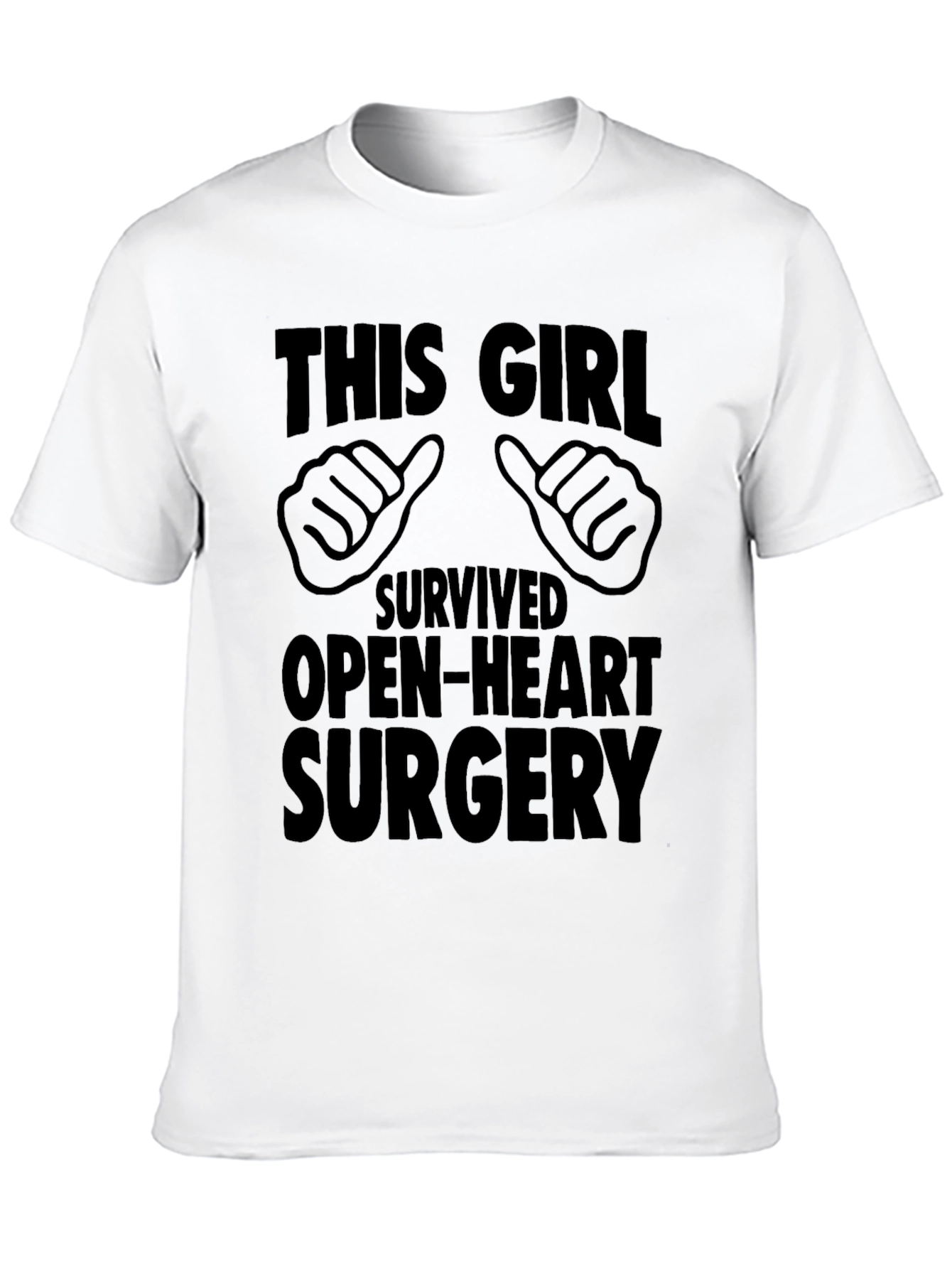 Open-Heart Surgery Survivor T-Shirt - This Girl