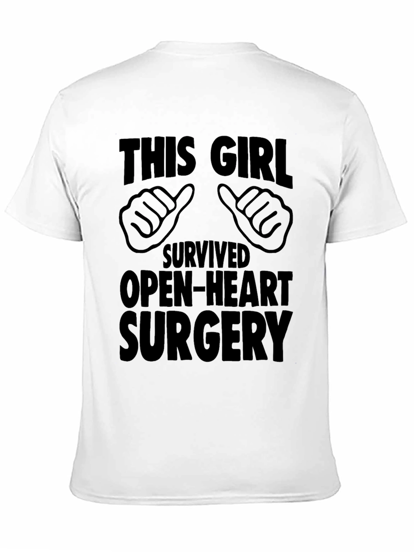 Open-Heart Surgery Survivor T-Shirt - This Girl