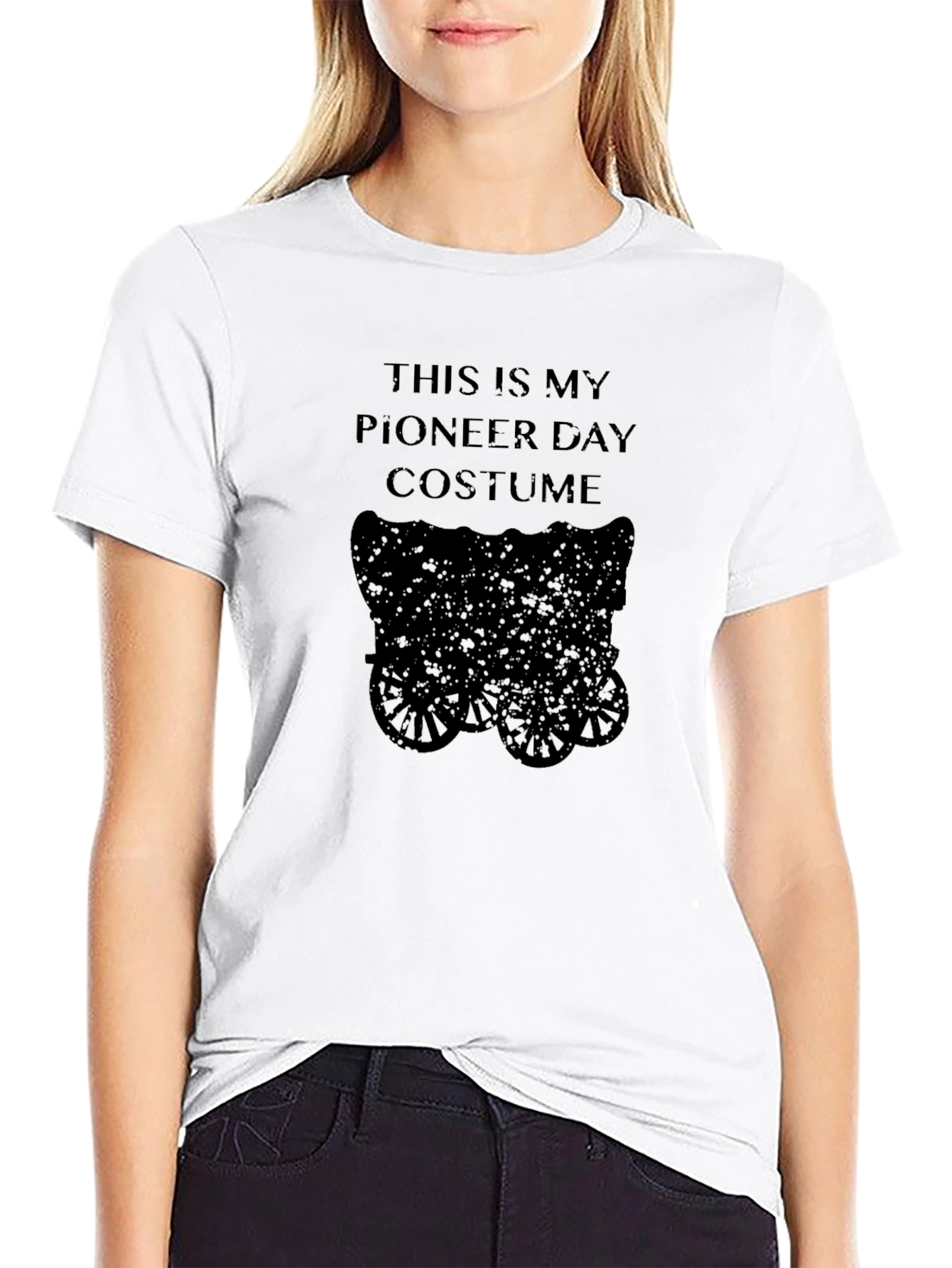Pioneer Day Costume Graphic T-Shirt