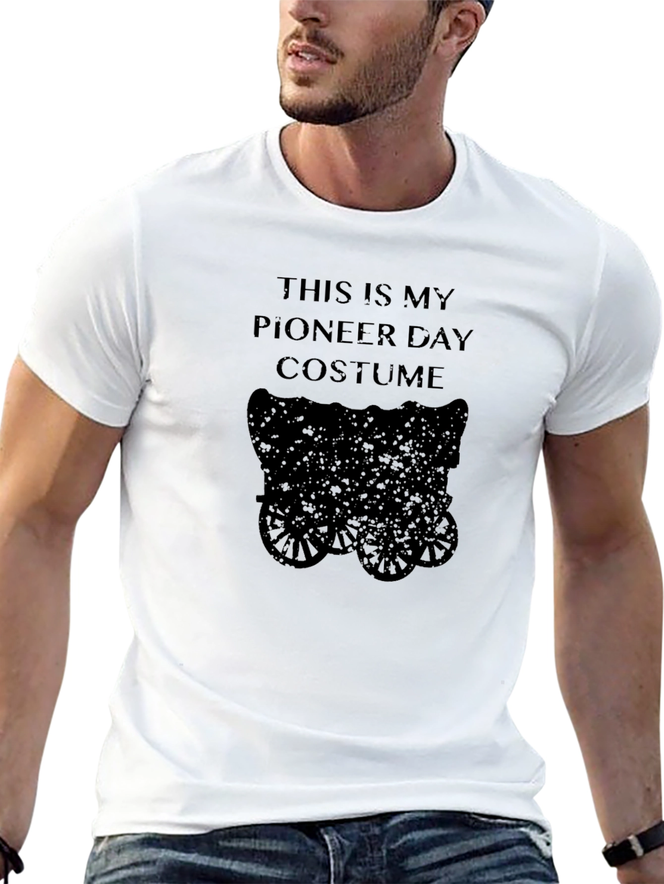 Pioneer Day Costume Graphic T-Shirt