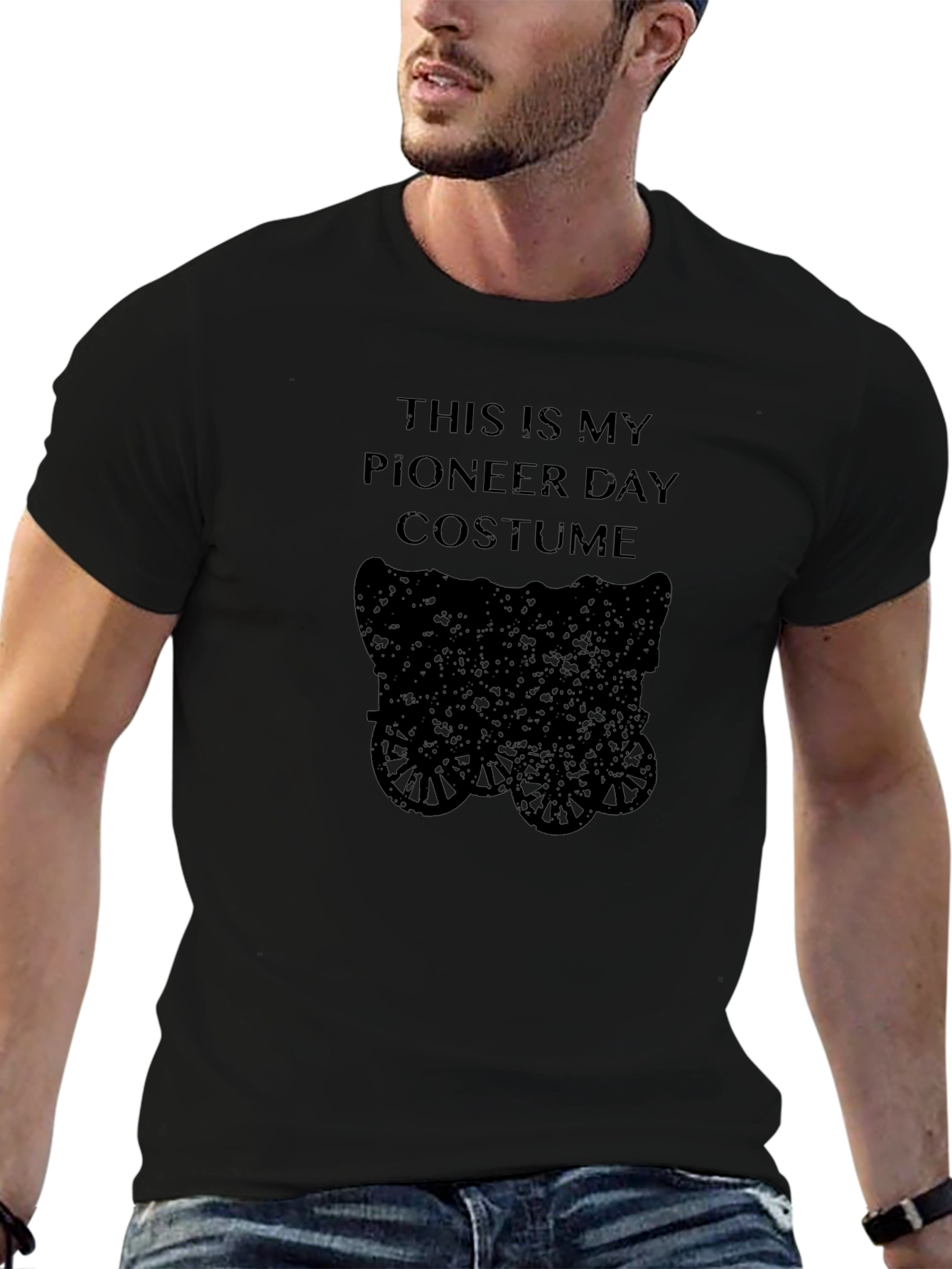 Pioneer Day Costume Graphic T-Shirt