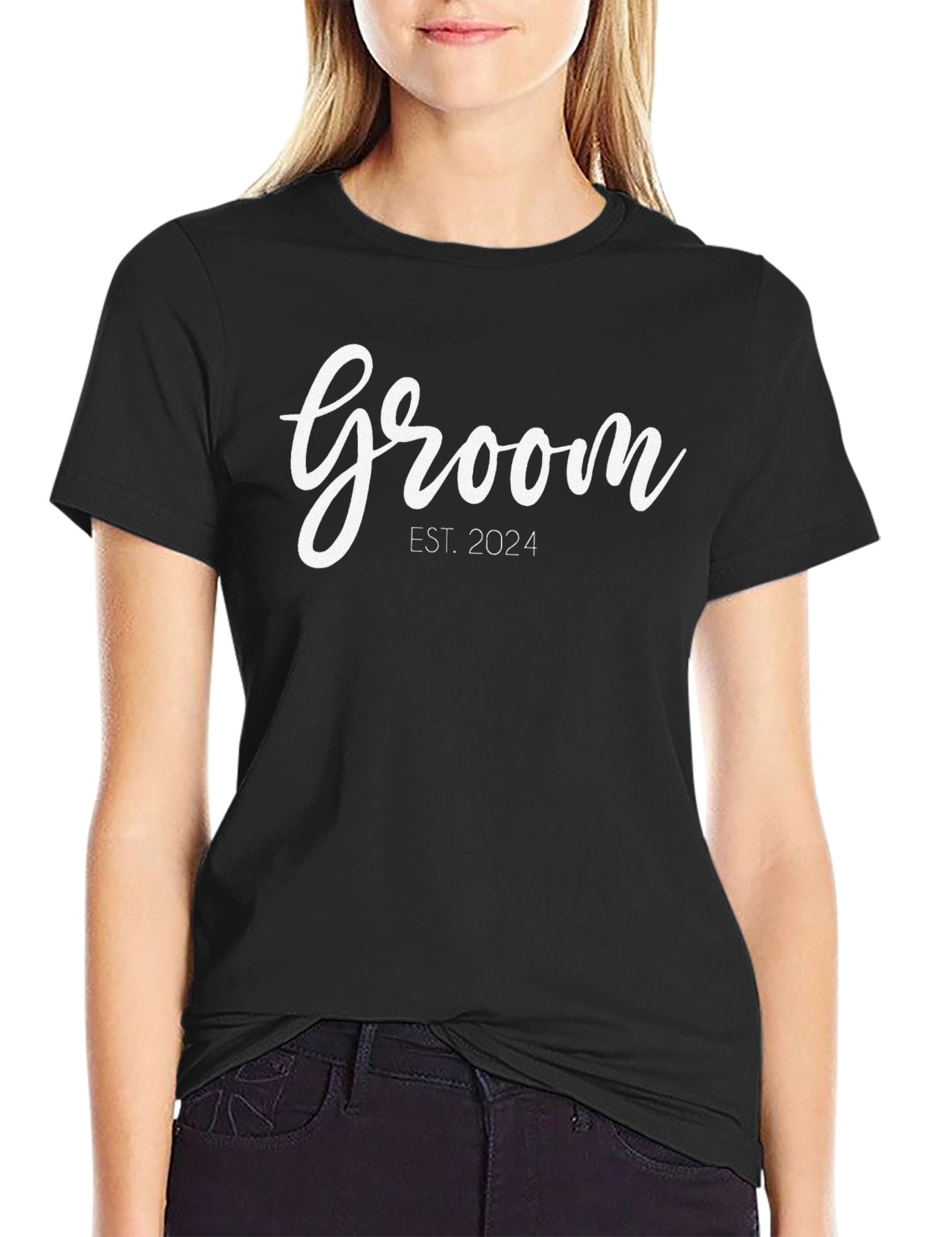 Groom EST. 2024 T-Shirt - Wedding Apparel