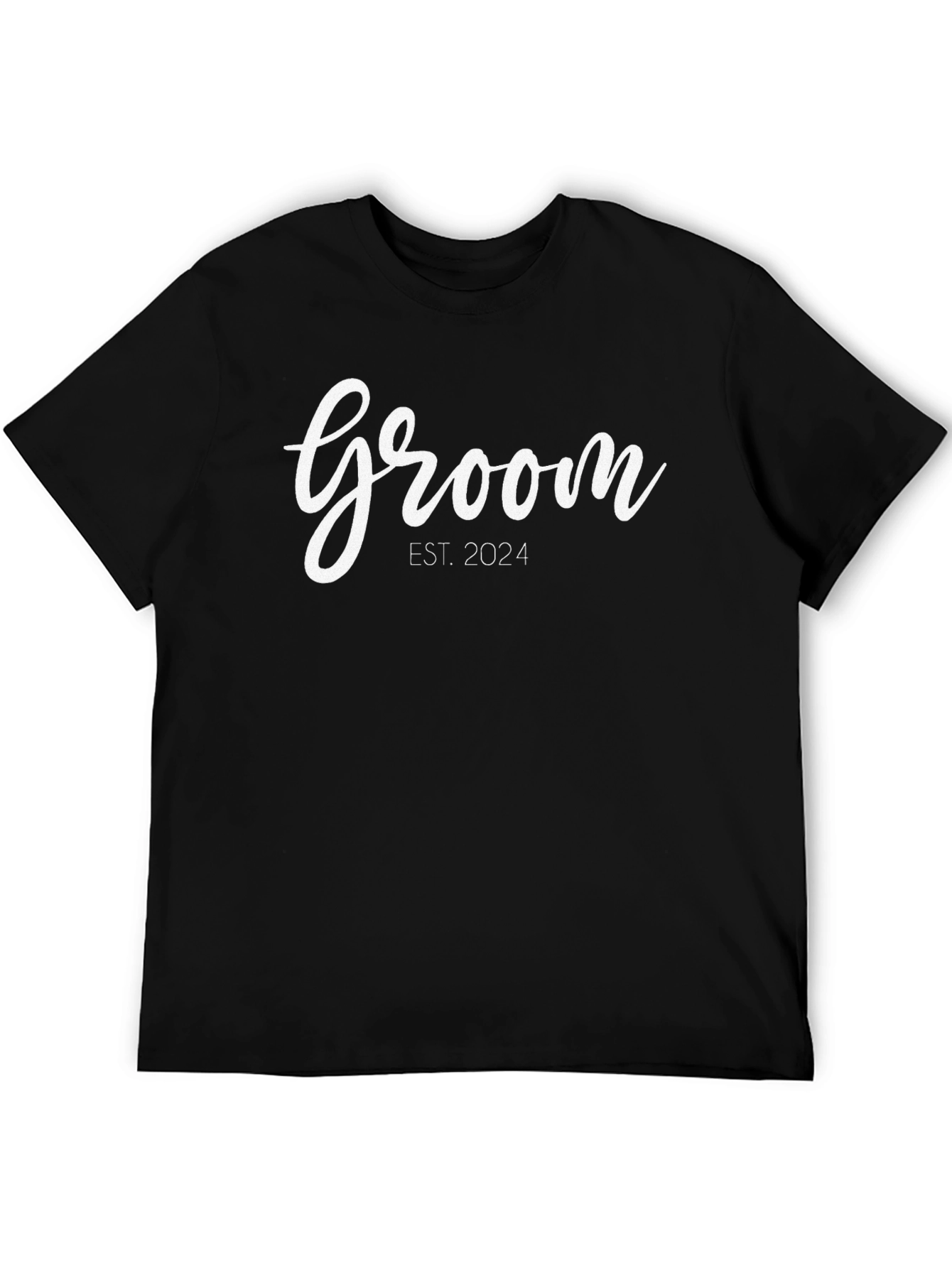 Groom EST. 2024 T-Shirt - Wedding Apparel