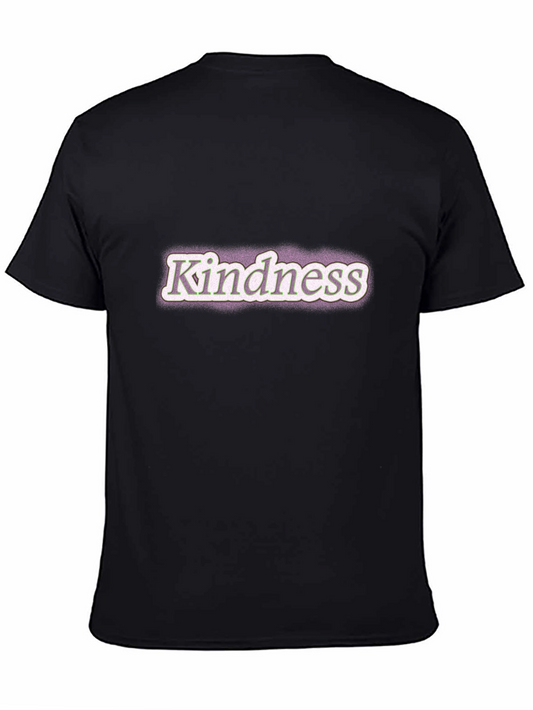 Kindness Graphic Black T-Shirt