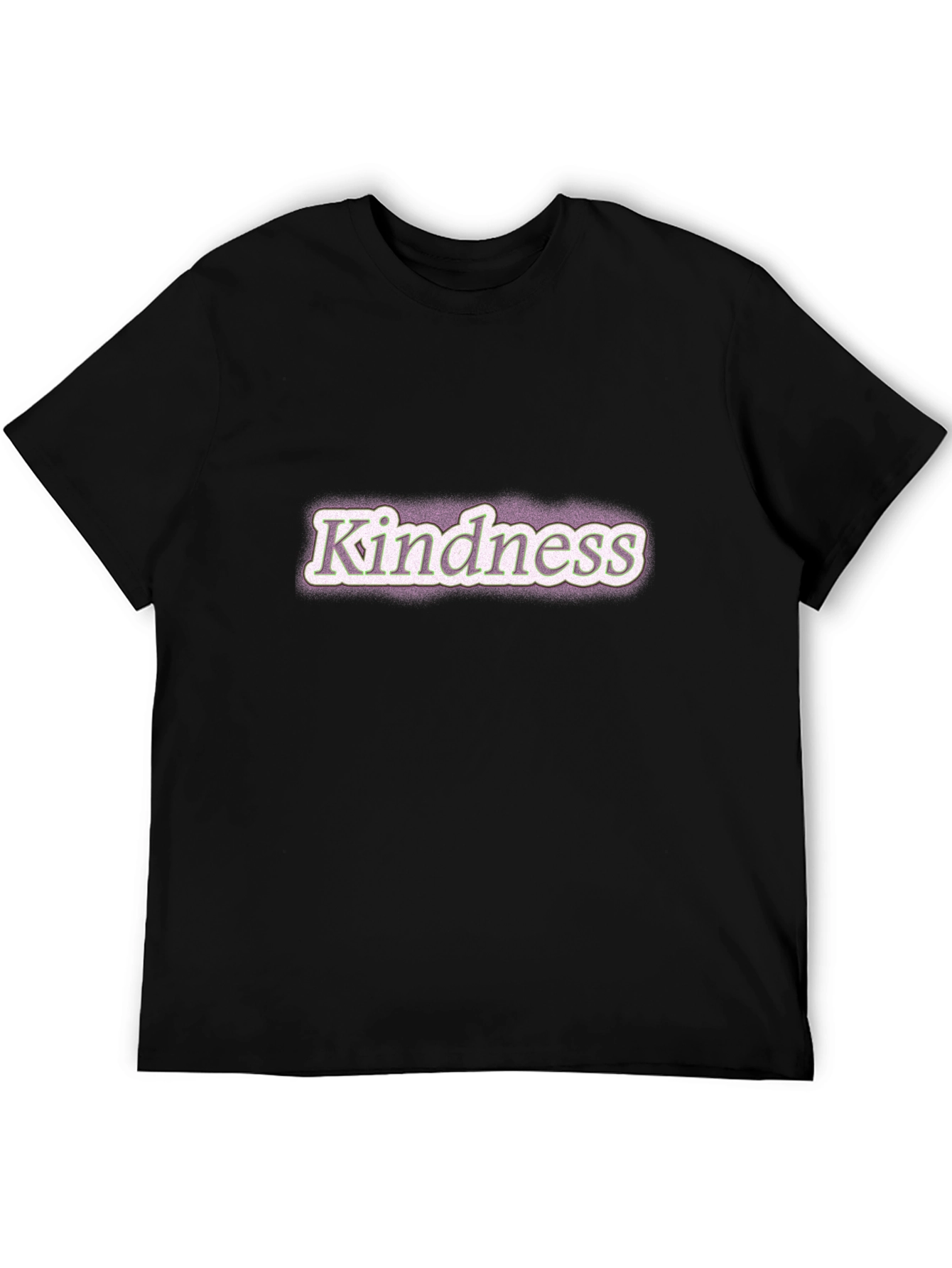 Kindness Graphic Black T-Shirt