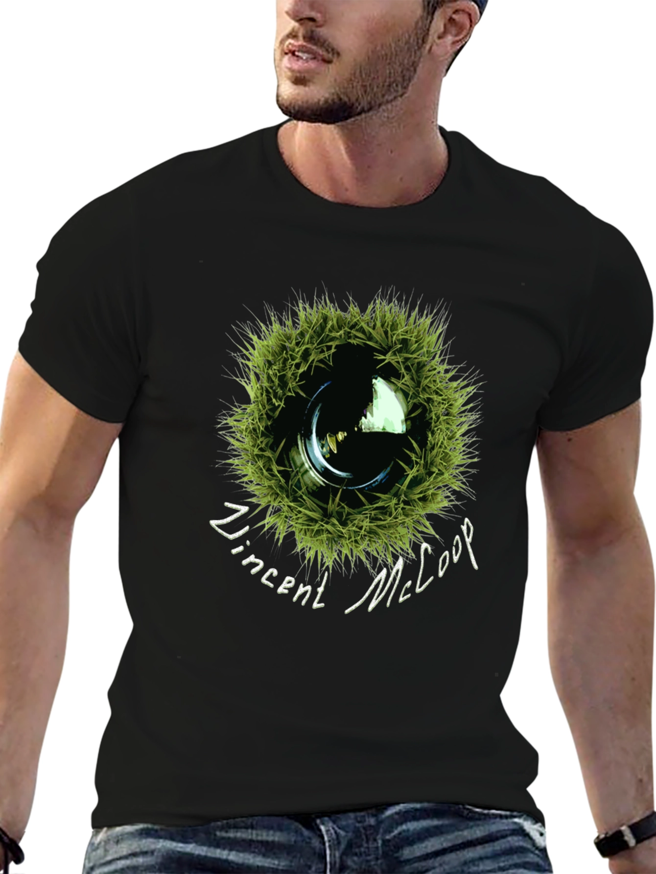 Vincent McLoop T-Shirt - Artistic Camera Lens Design
