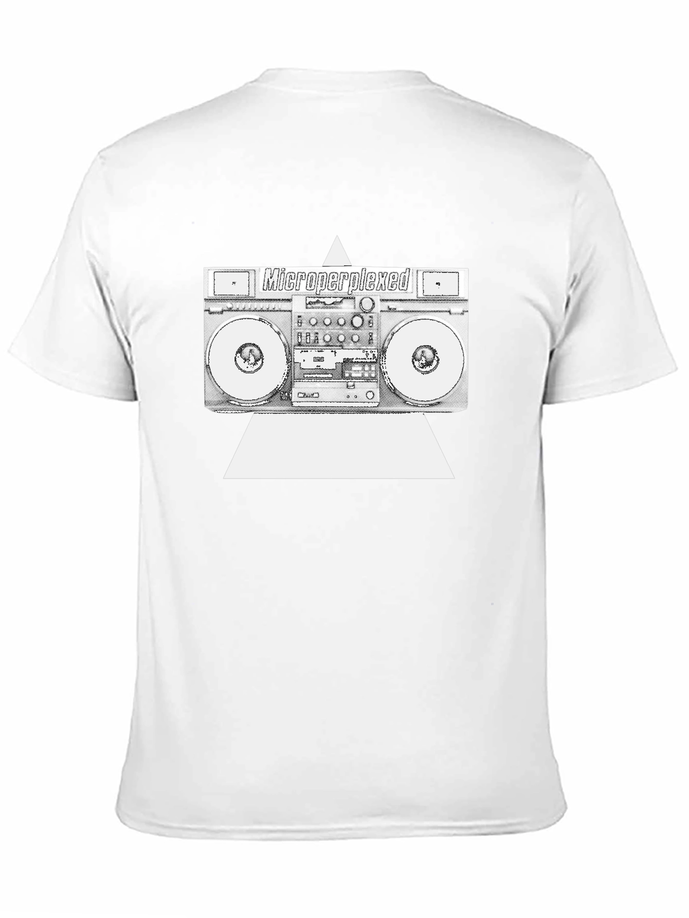 Microperplexed Boombox Graphic Tee - Black