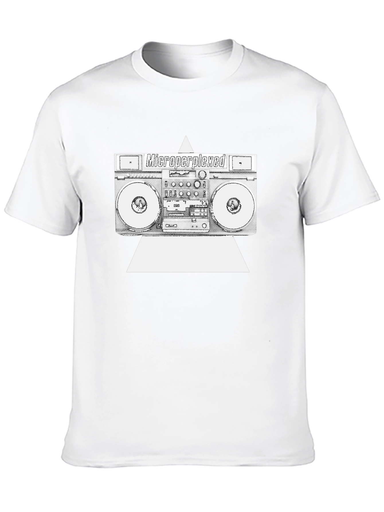 Microperplexed Boombox Graphic Tee - Black