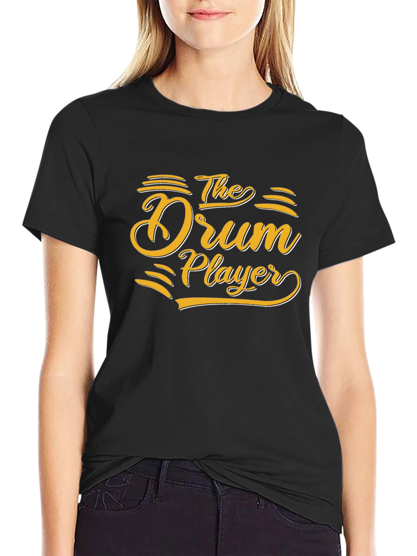The Drum Player Graphic T-Shirt - Musician Tee