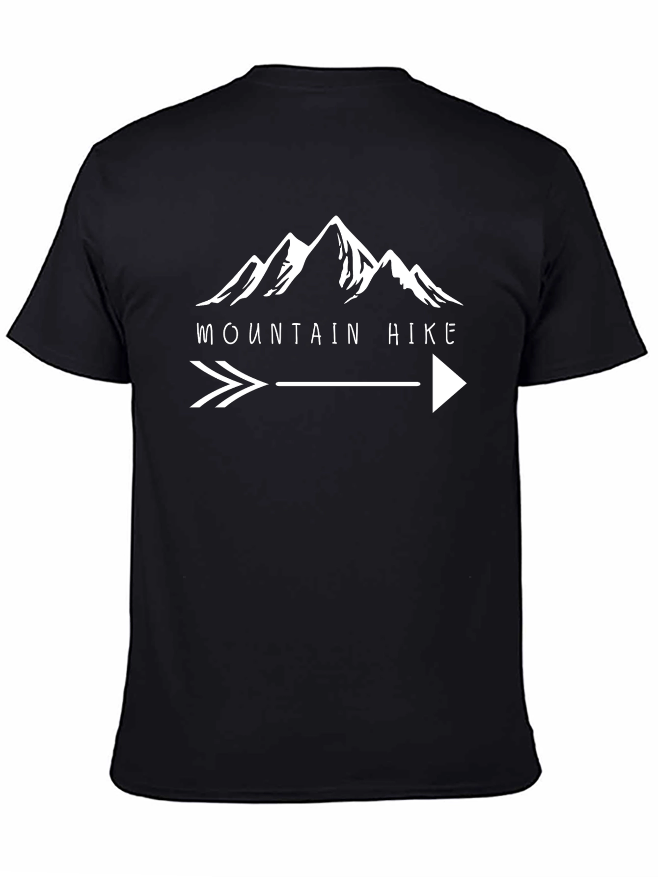 Mountain Hike Arrow Graphic Tee - Black