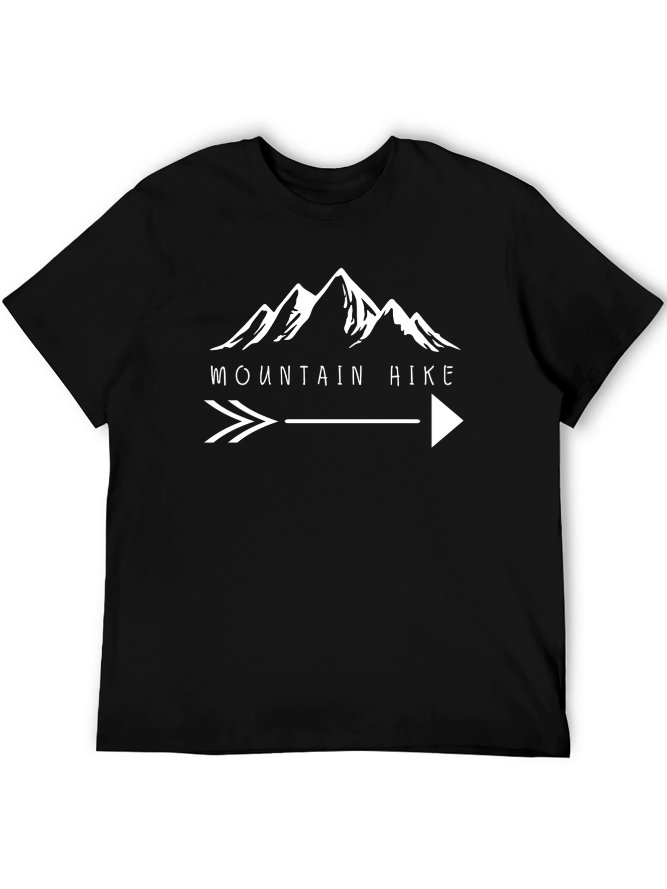 Mountain Hike Arrow Graphic Tee - Black
