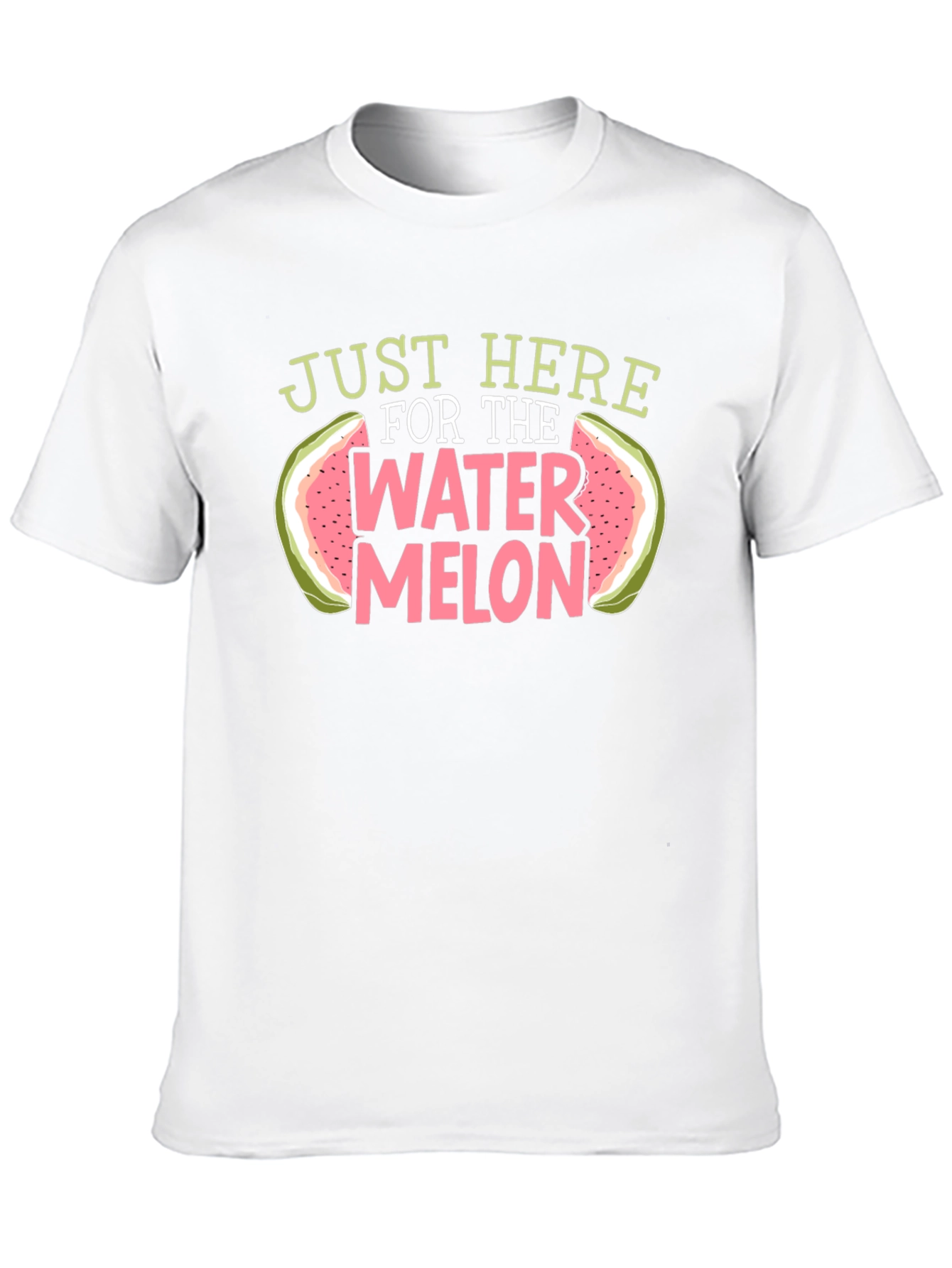 Just Here For The Watermelon Graphic Tee