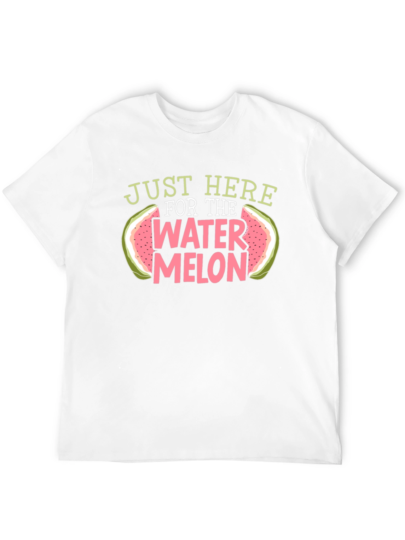 Just Here For The Watermelon Graphic Tee