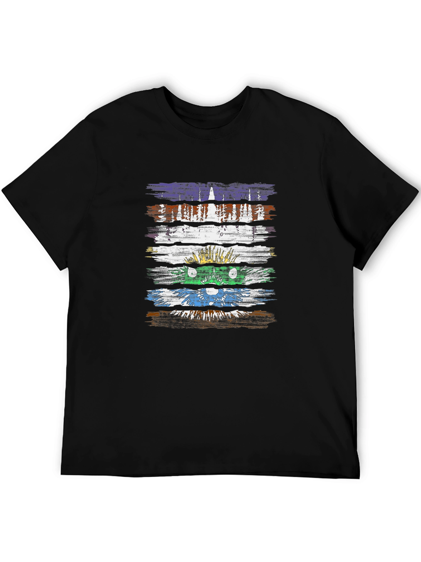 Retro Ninja Turtle Brushstroke T-Shirt