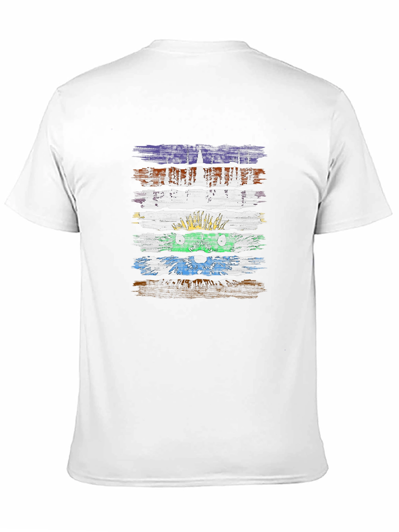 Retro Ninja Turtle Brushstroke T-Shirt