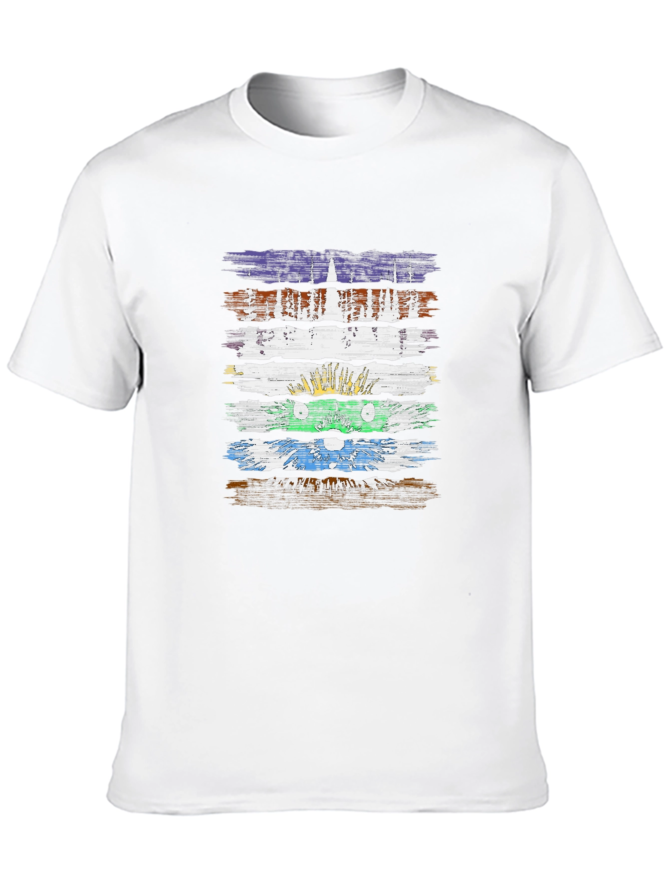 Retro Ninja Turtle Brushstroke T-Shirt