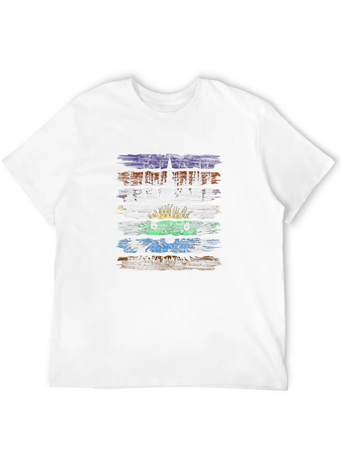 Retro Ninja Turtle Brushstroke T-Shirt