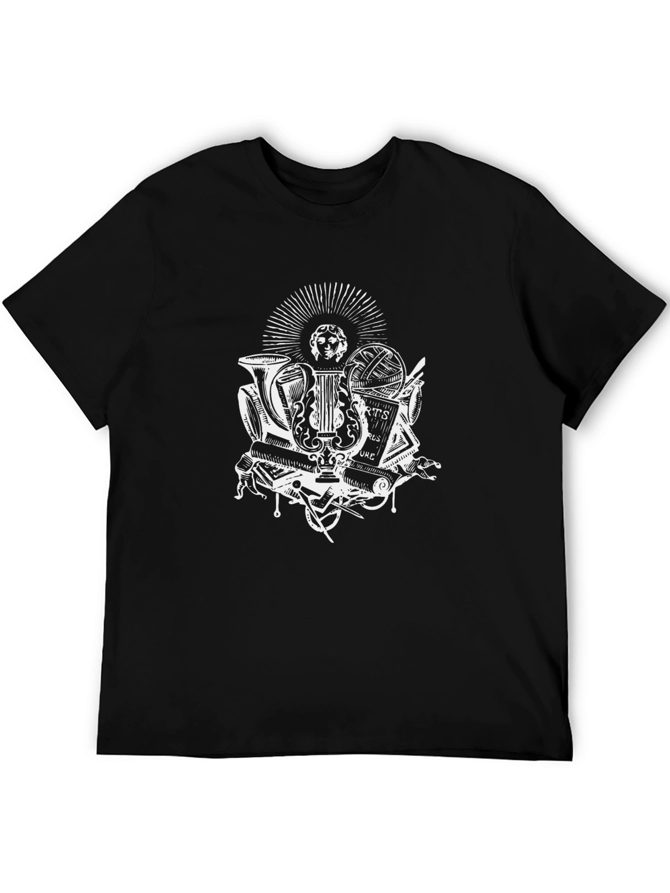 Arts & Culture Graphic Tee - Black