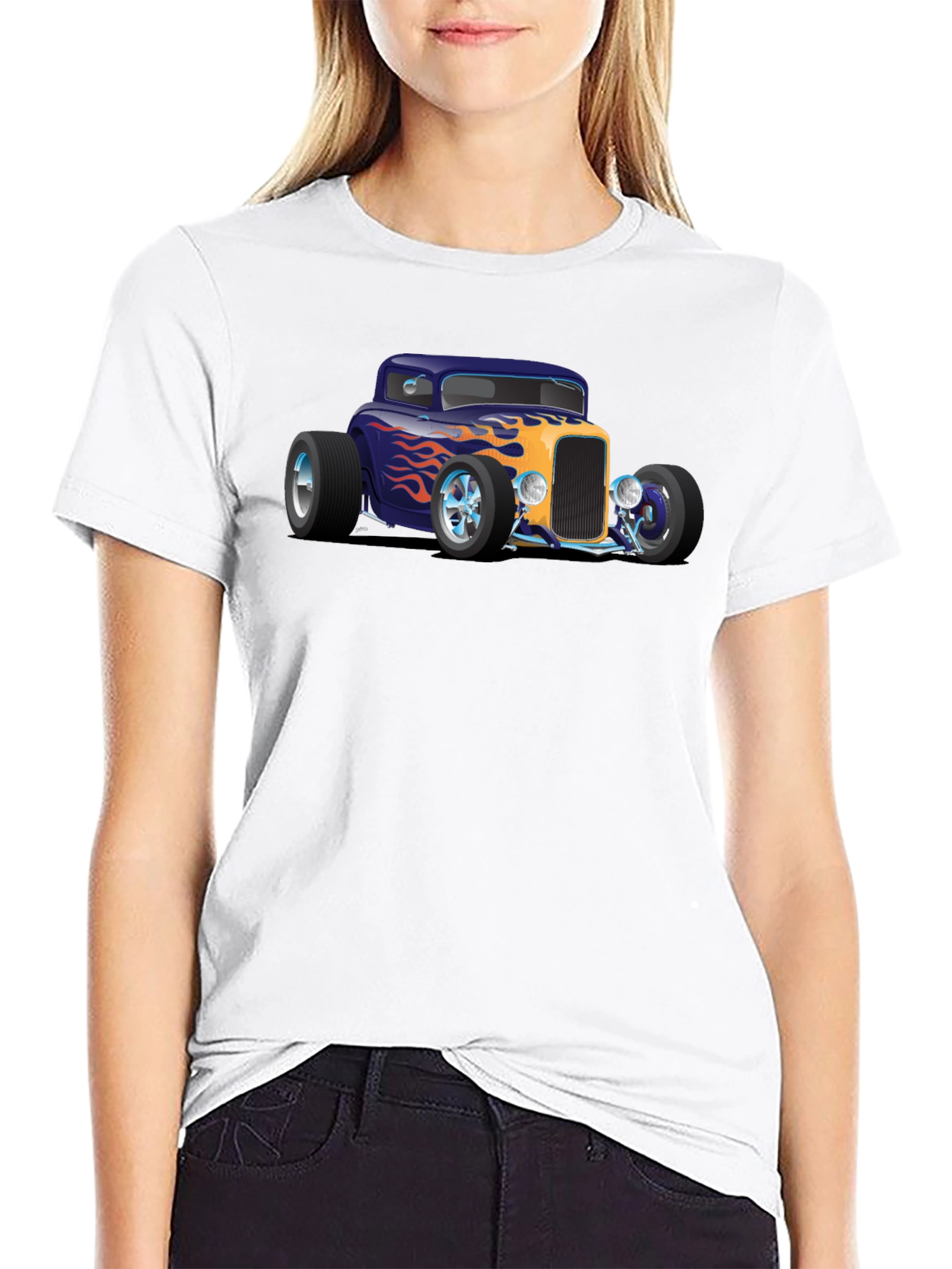 Hot Rod Car T-Shirt - Classic Car Design