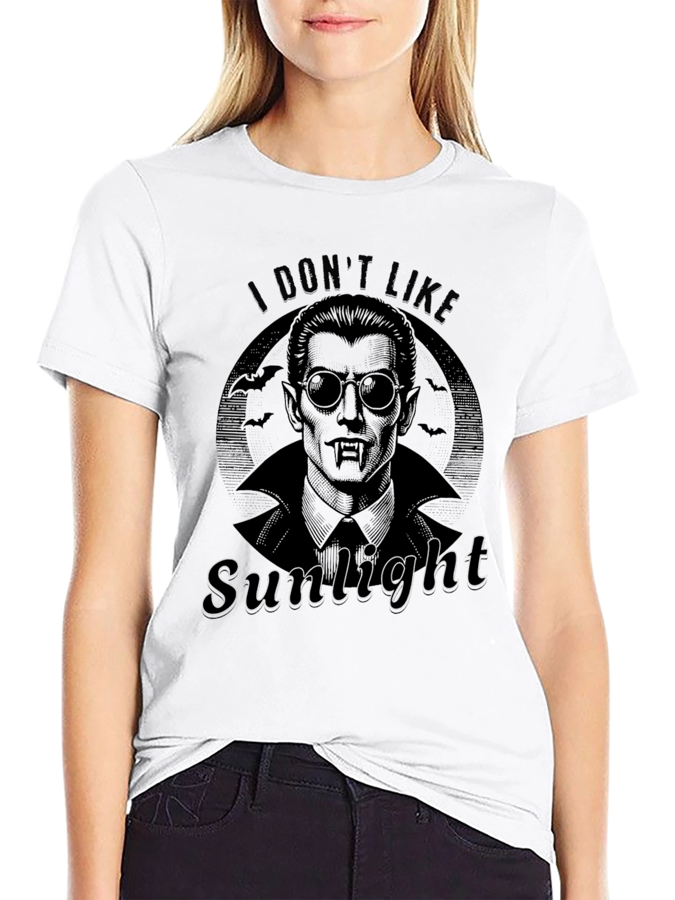 I Dont Like Sunlight Vampire T-Shirt