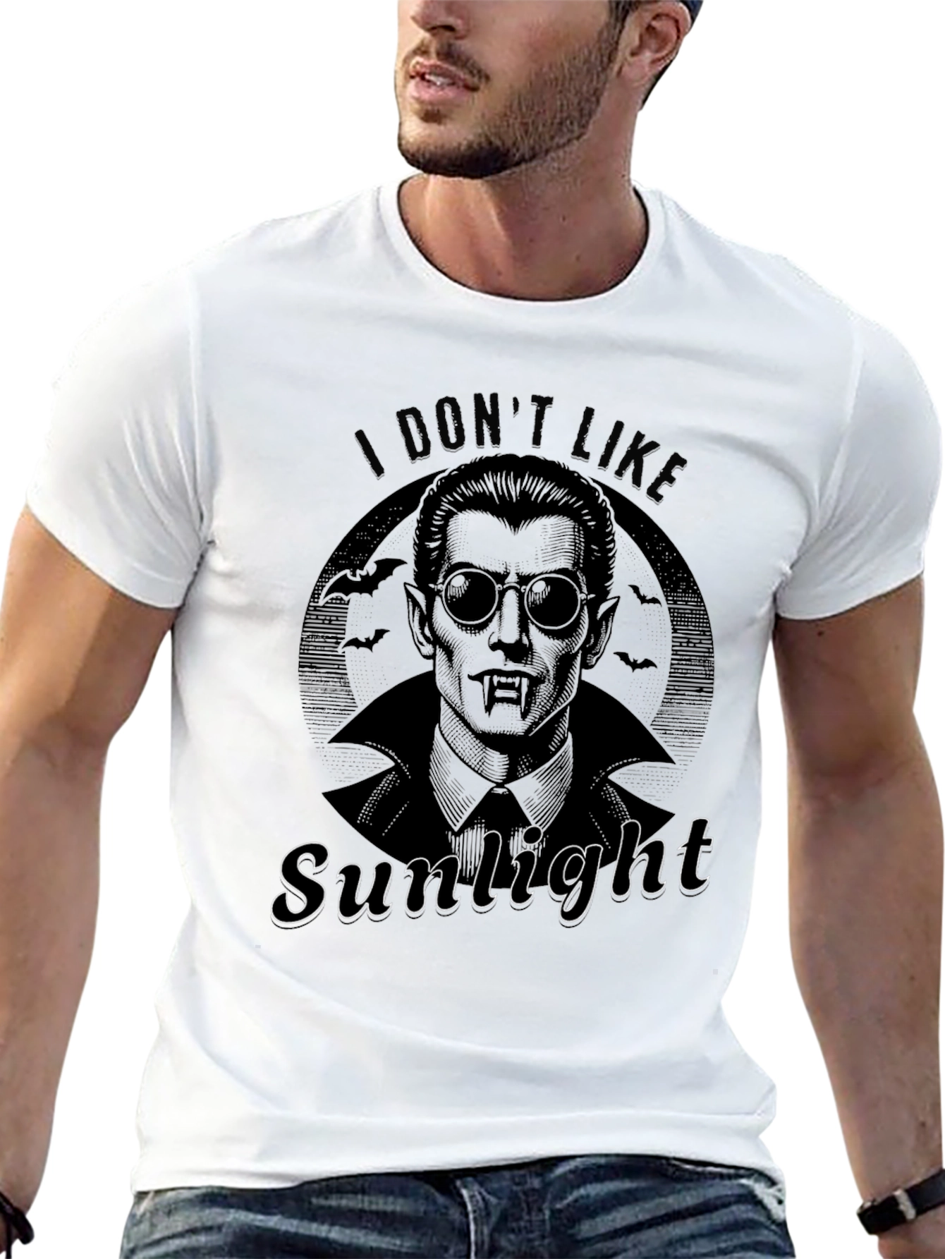 I Dont Like Sunlight Vampire T-Shirt