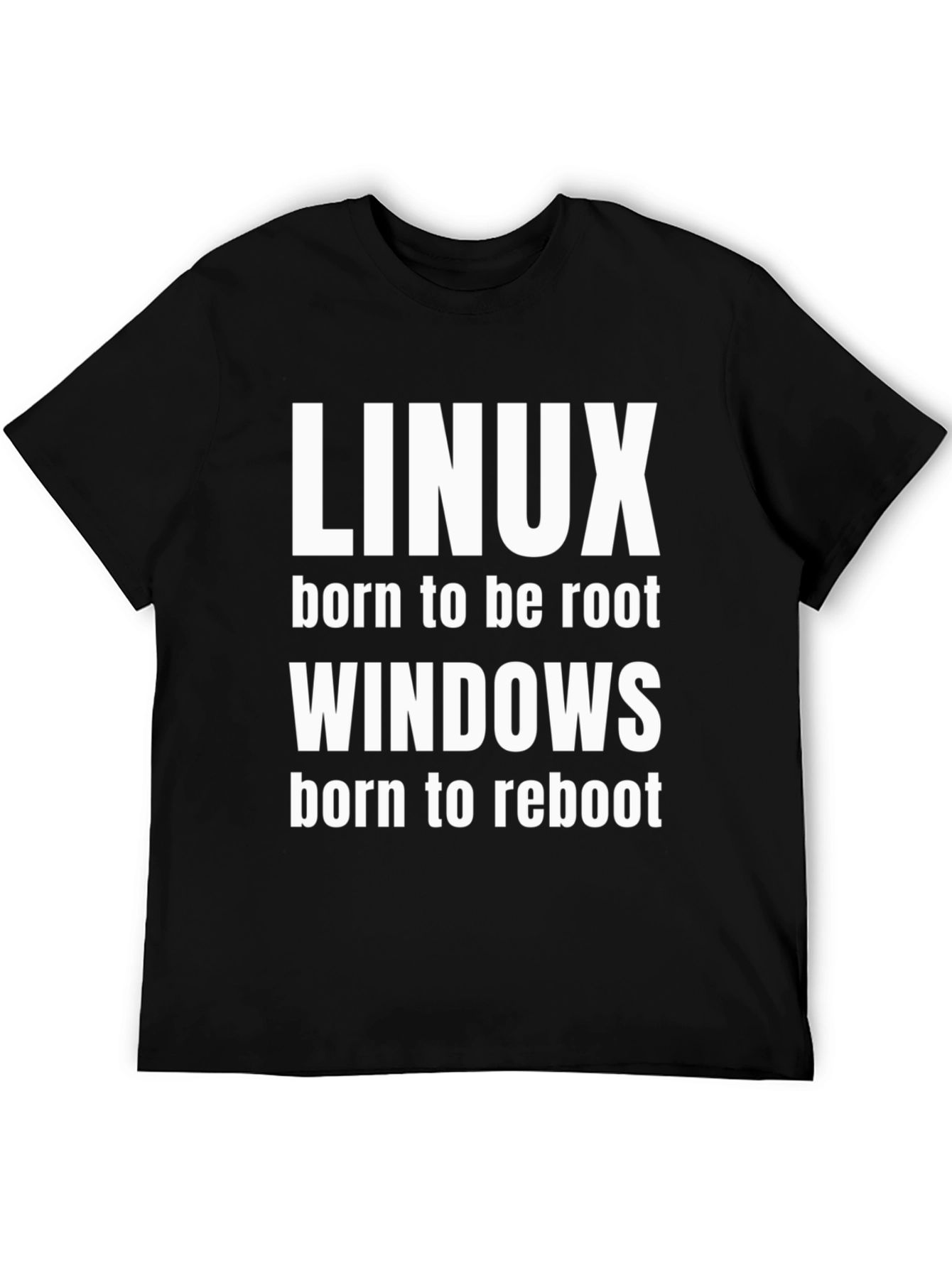 Linux vs Windows Programmer Humor T-Shirt