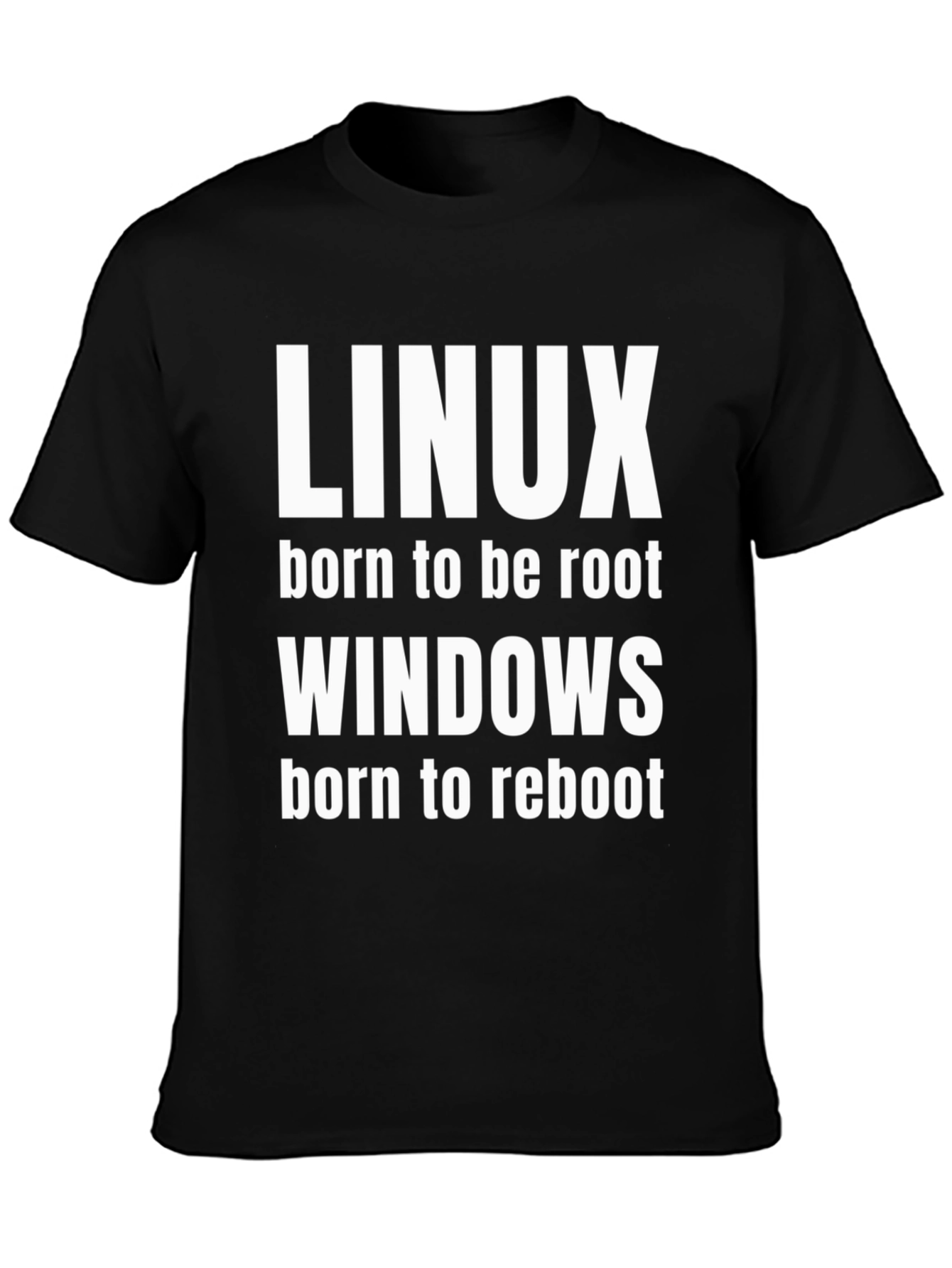 Linux vs Windows Programmer Humor T-Shirt