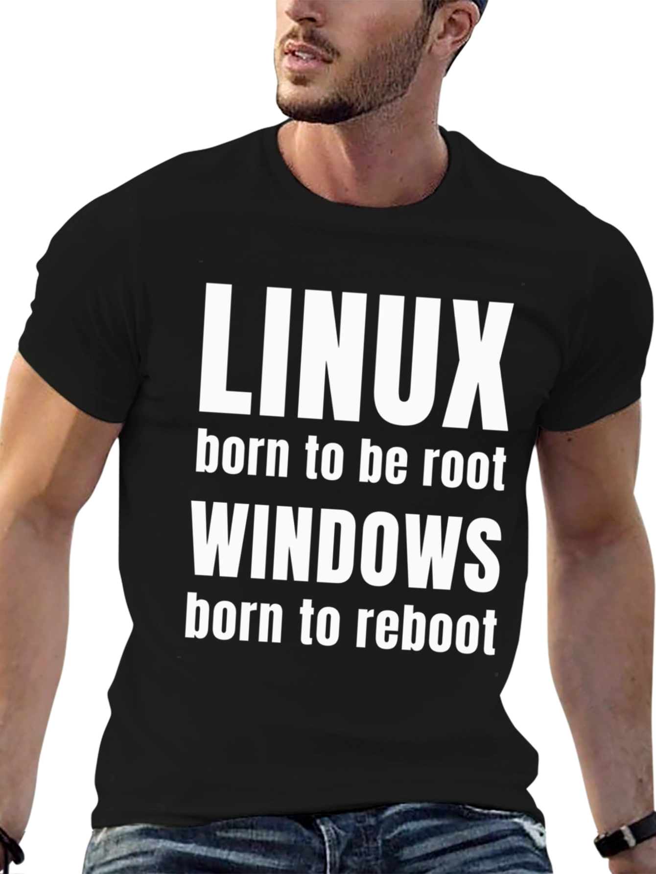 Linux vs Windows Programmer Humor T-Shirt
