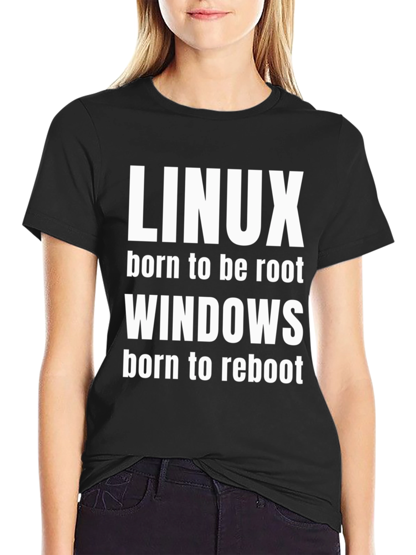 Linux vs Windows Programmer Humor T-Shirt