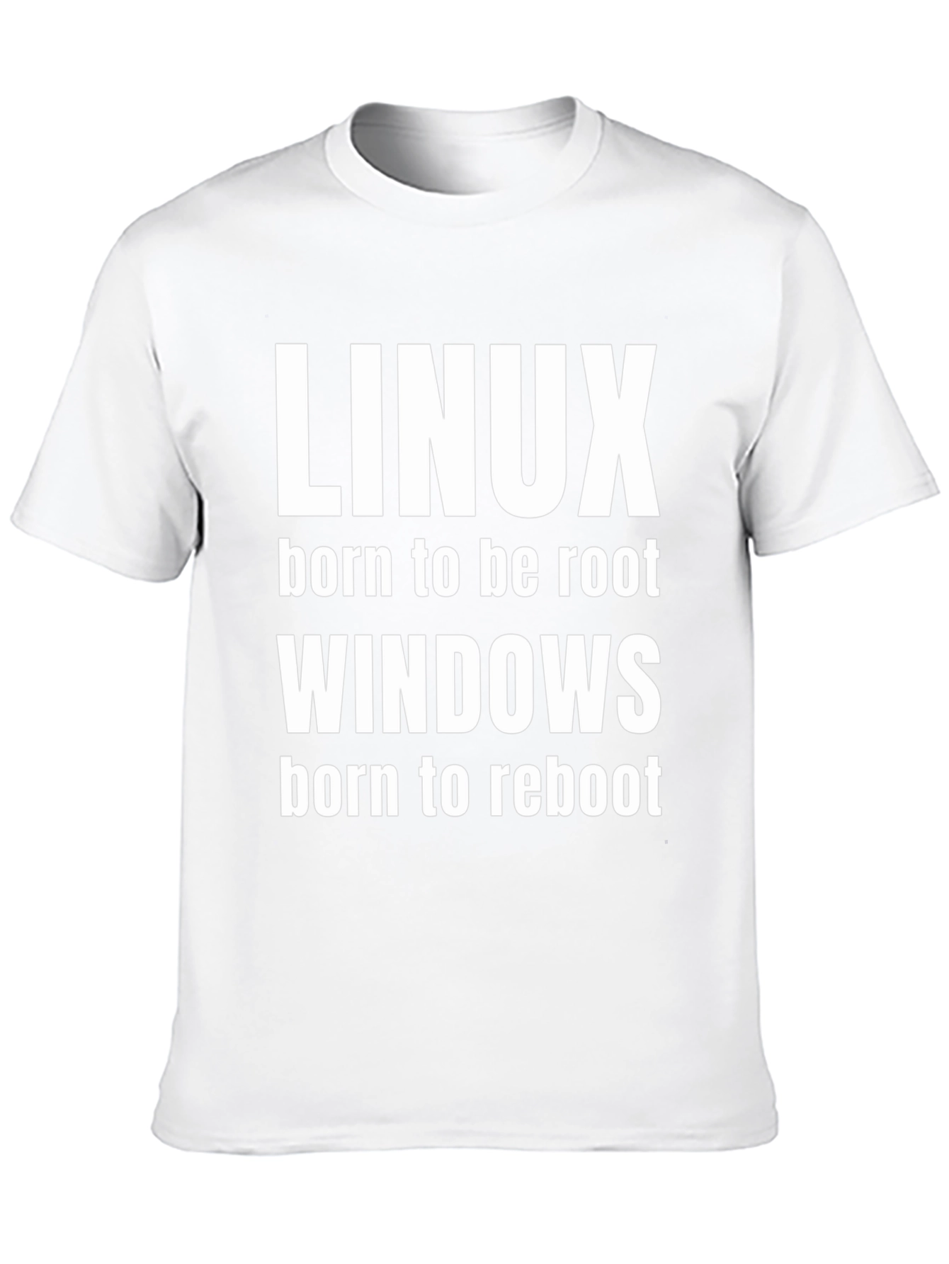 Linux vs Windows Programmer Humor T-Shirt