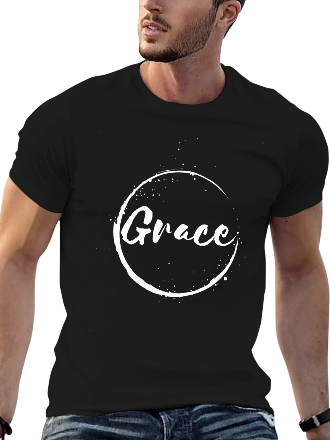 Graceful Black T-Shirt