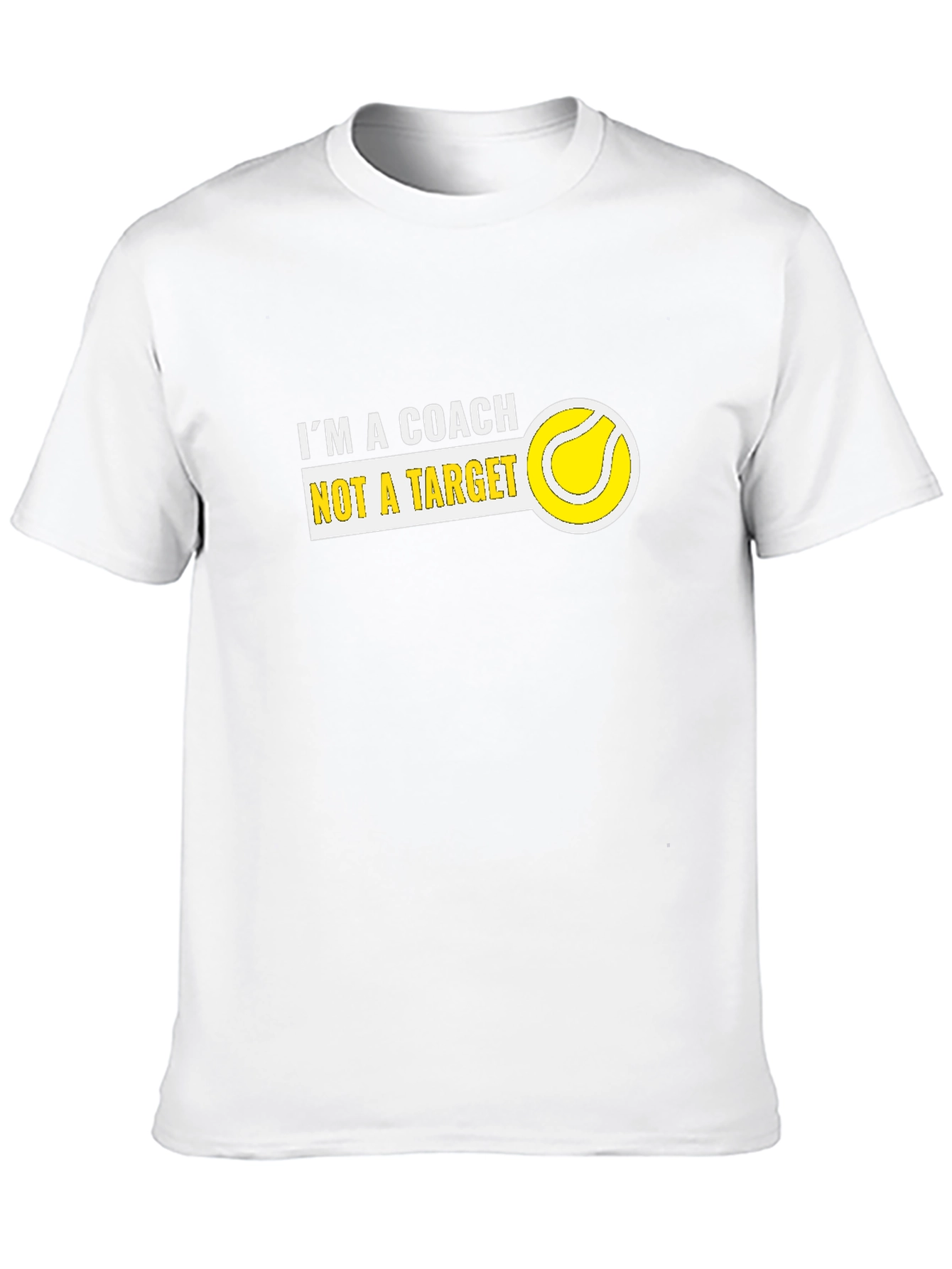 Coach Tennis T-Shirt - Not A Target