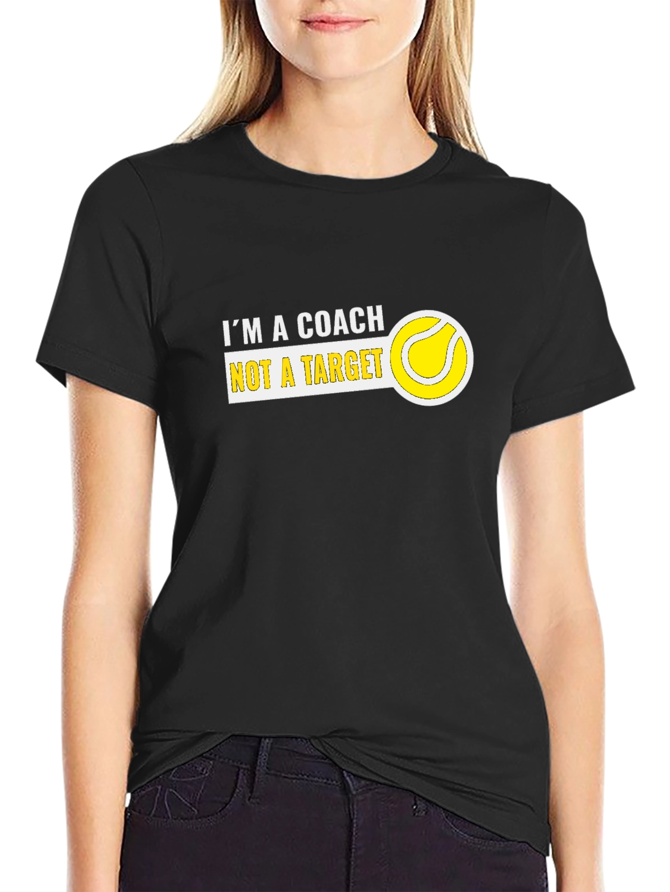 Coach Tennis T-Shirt - Not A Target