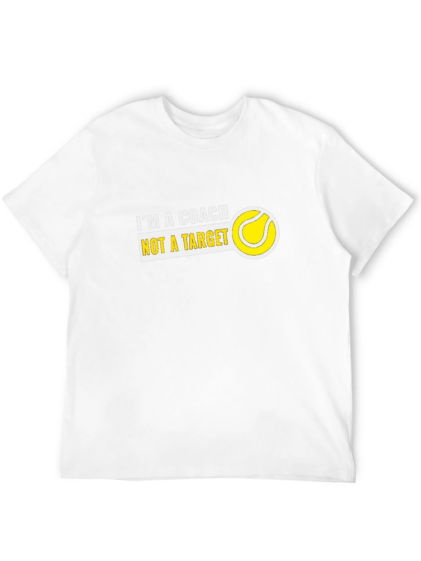 Coach Tennis T-Shirt - Not A Target