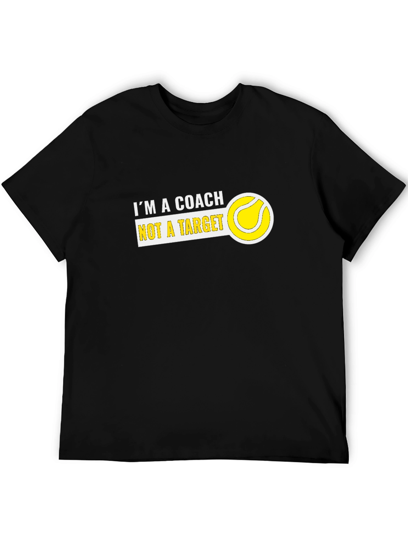 Coach Tennis T-Shirt - Not A Target
