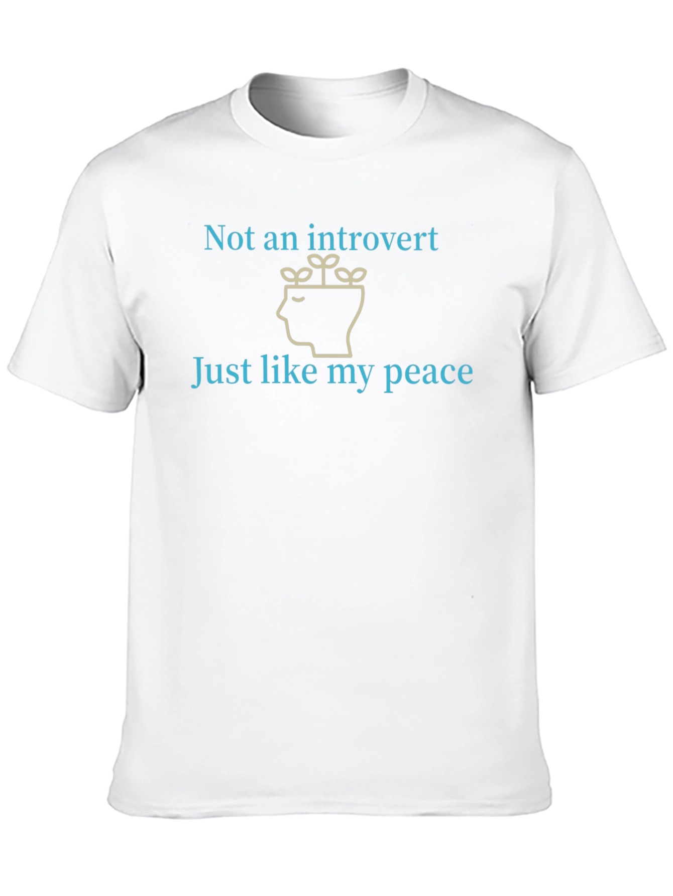 Introvert Peace T-Shirt | Soft Cotton Tee