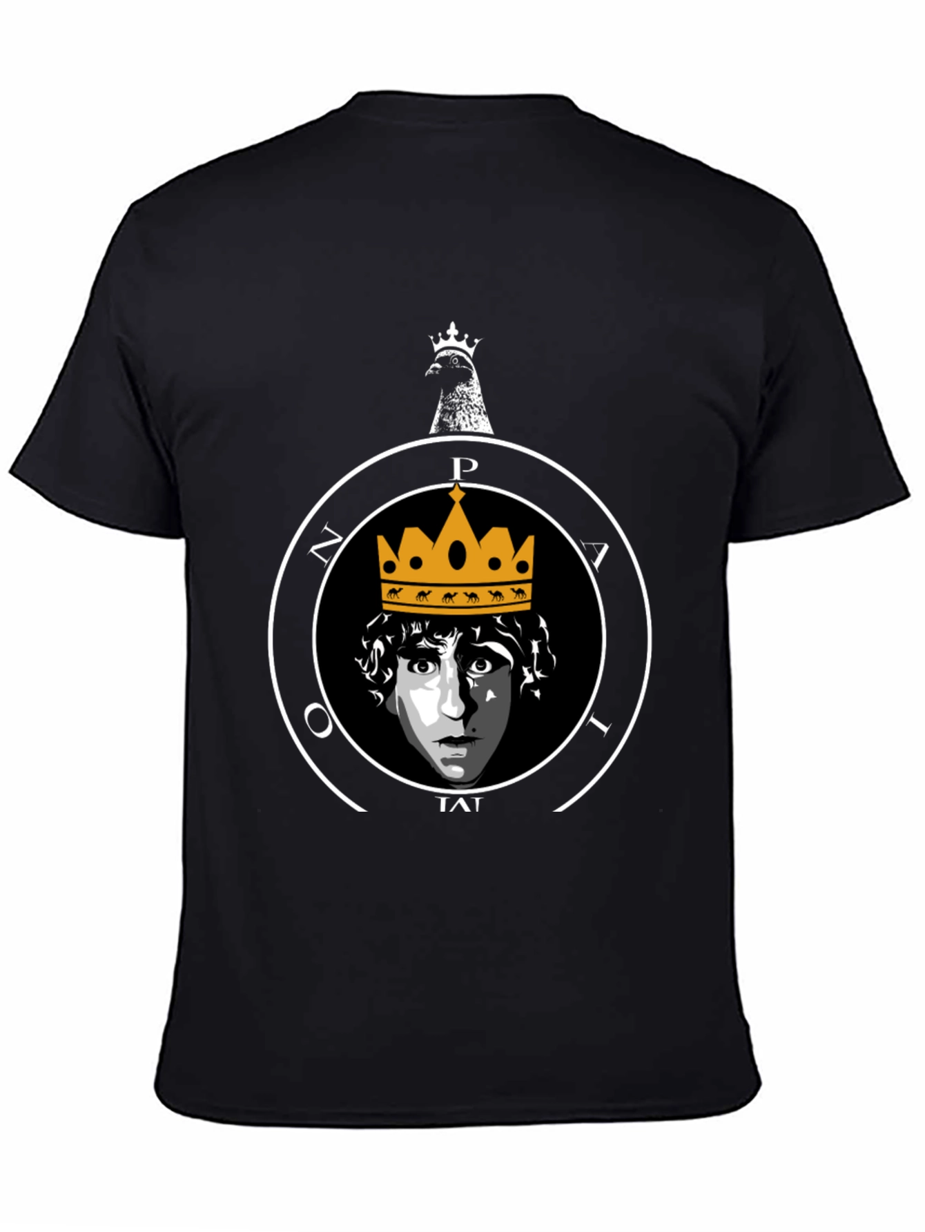 King Pigeon T-Shirt - Quirky Graphic Tee