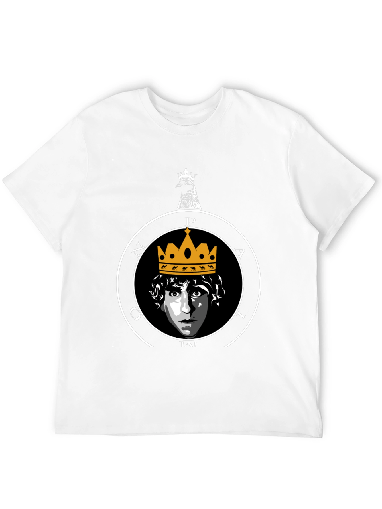 King Pigeon T-Shirt - Quirky Graphic Tee