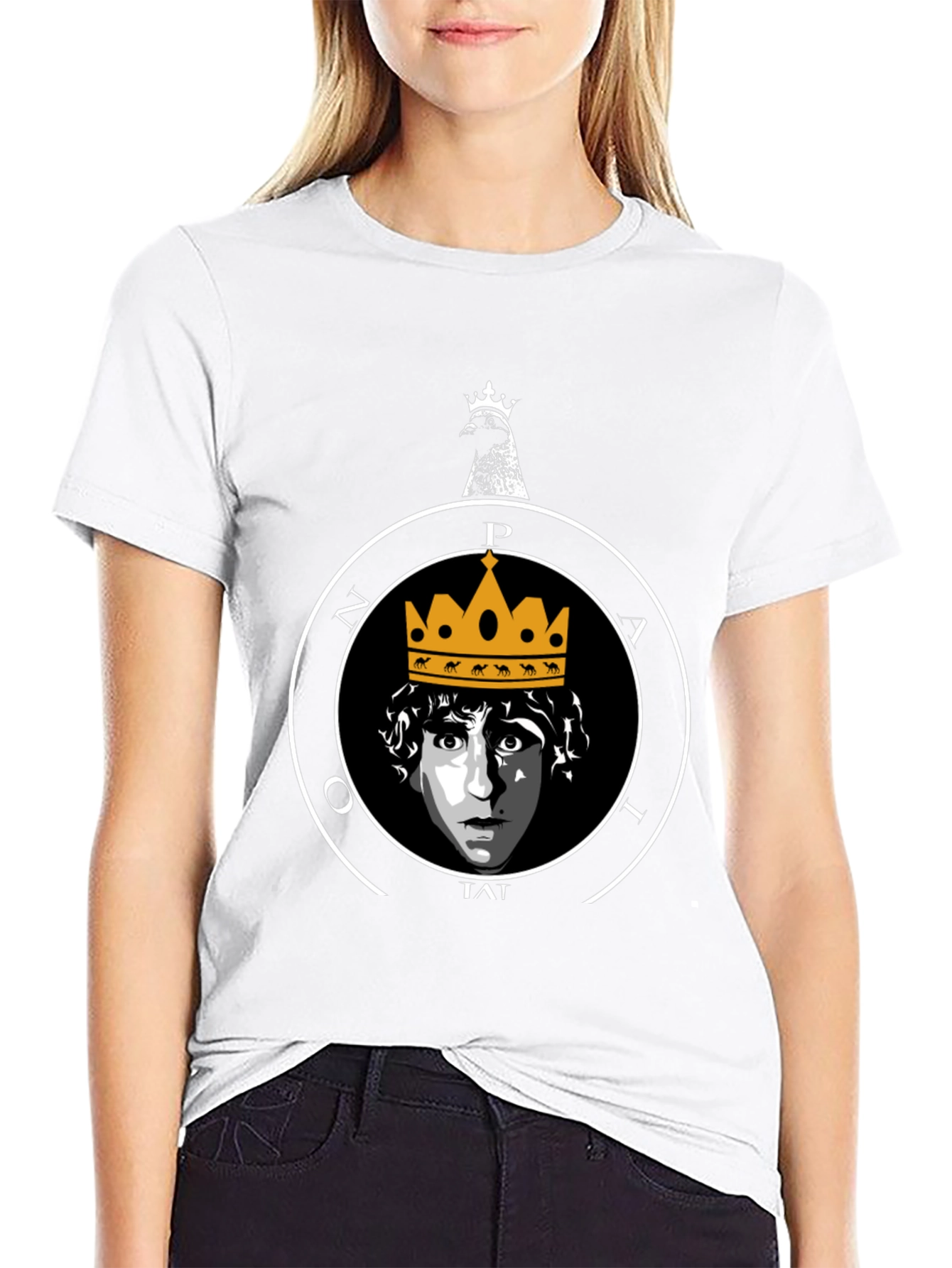 King Pigeon T-Shirt - Quirky Graphic Tee